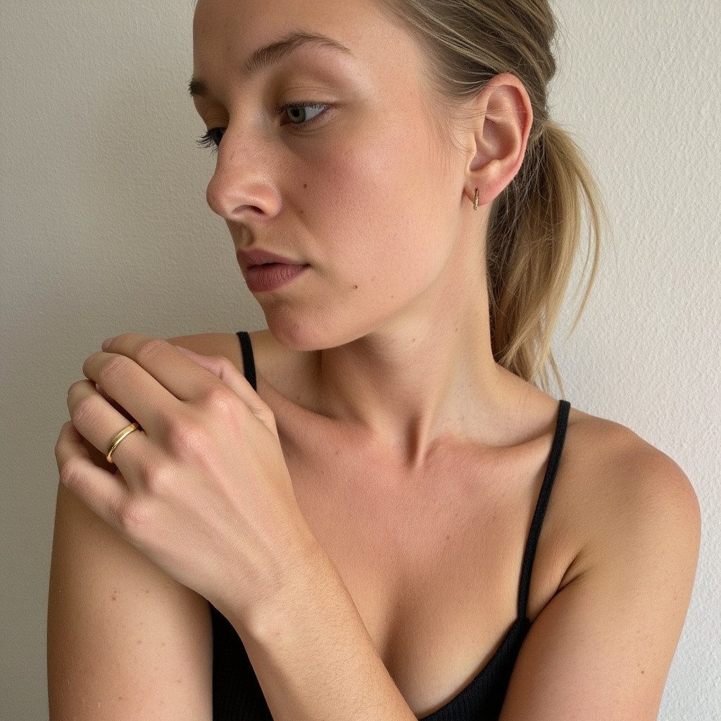 Tony Fein Fingerring Bandring Schlicht 585er günstig online kaufen