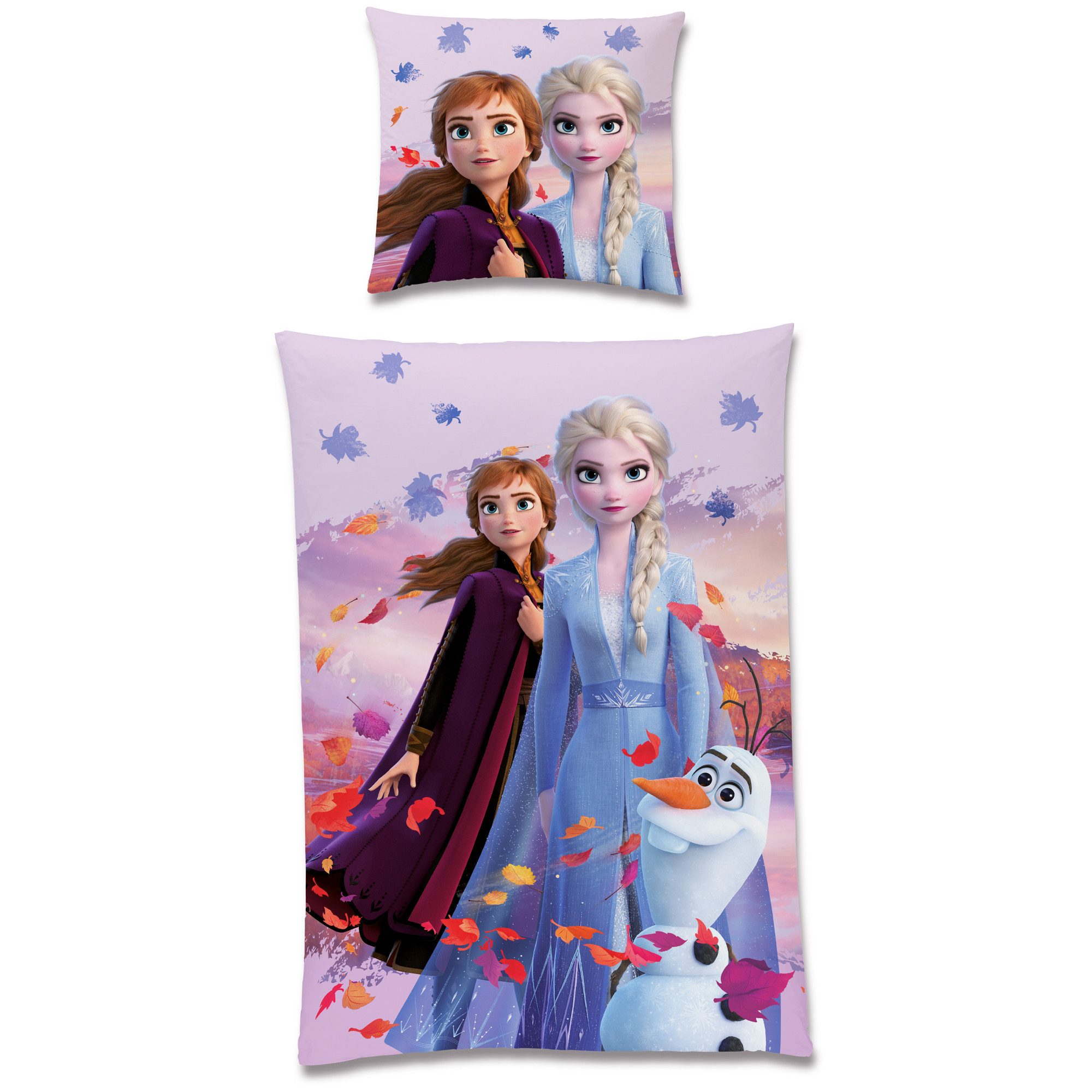 BERONAGE Kinderbettwäsche Frozen Die Eiskönigin Dreamteam Bettwäsche Biber günstig online kaufen