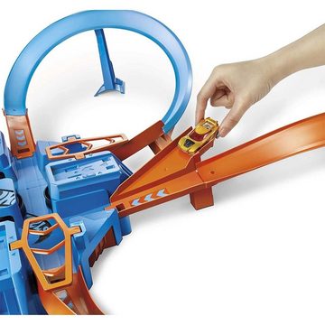 Mattel® Spielzeug-Auto Mattel DTN42 - HotWheels - Criss Cross Crash, Trackset mit einem Fahrz