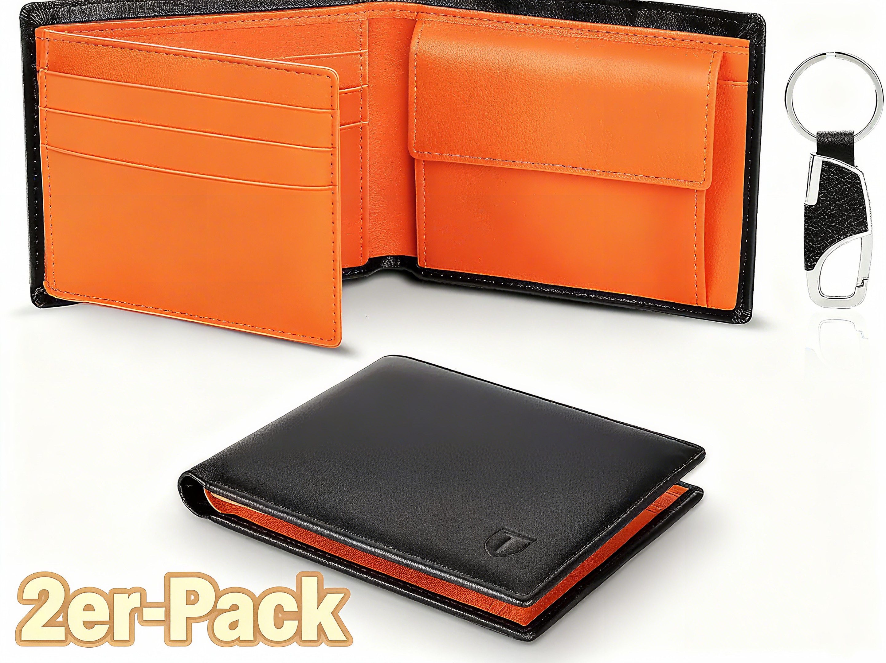 TEEHON Geldbörse Geldbörsen Herren aus Echtem günstig online kaufen