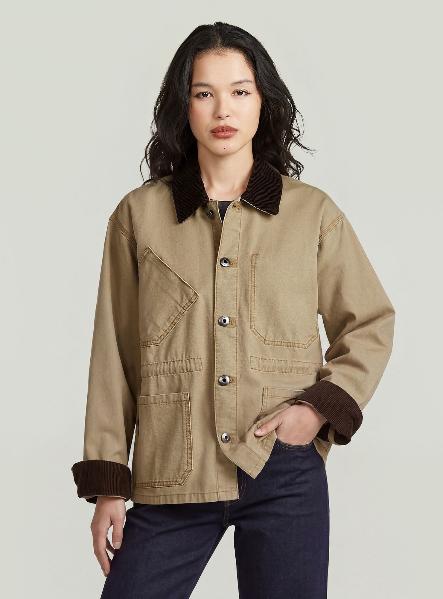 Outdoorjacke Boyfriend Barn Jacke