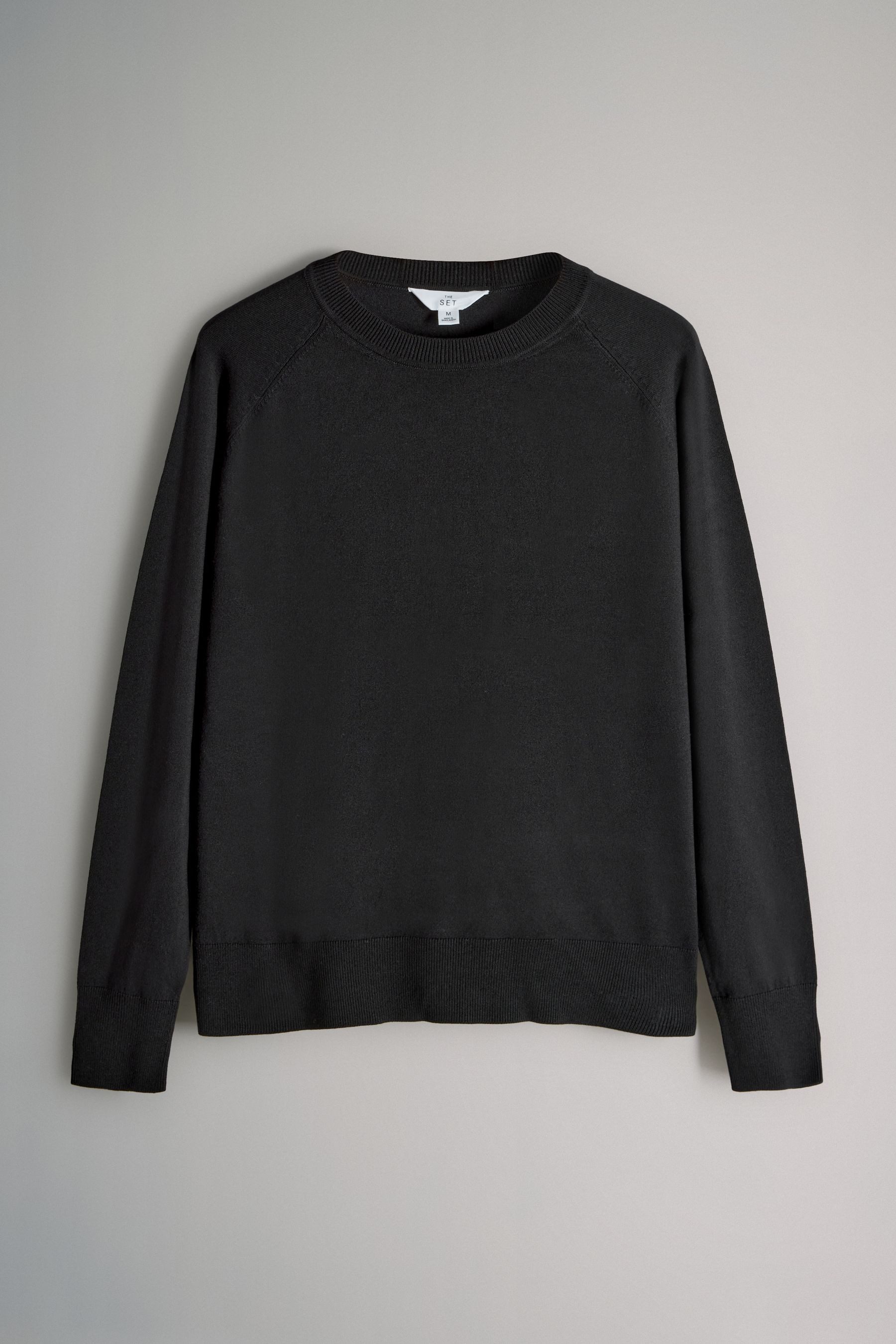 The Set Rundhalspullover The Set Rundhalspullover aus Feinstrick, 4er-Pack günstig online kaufen