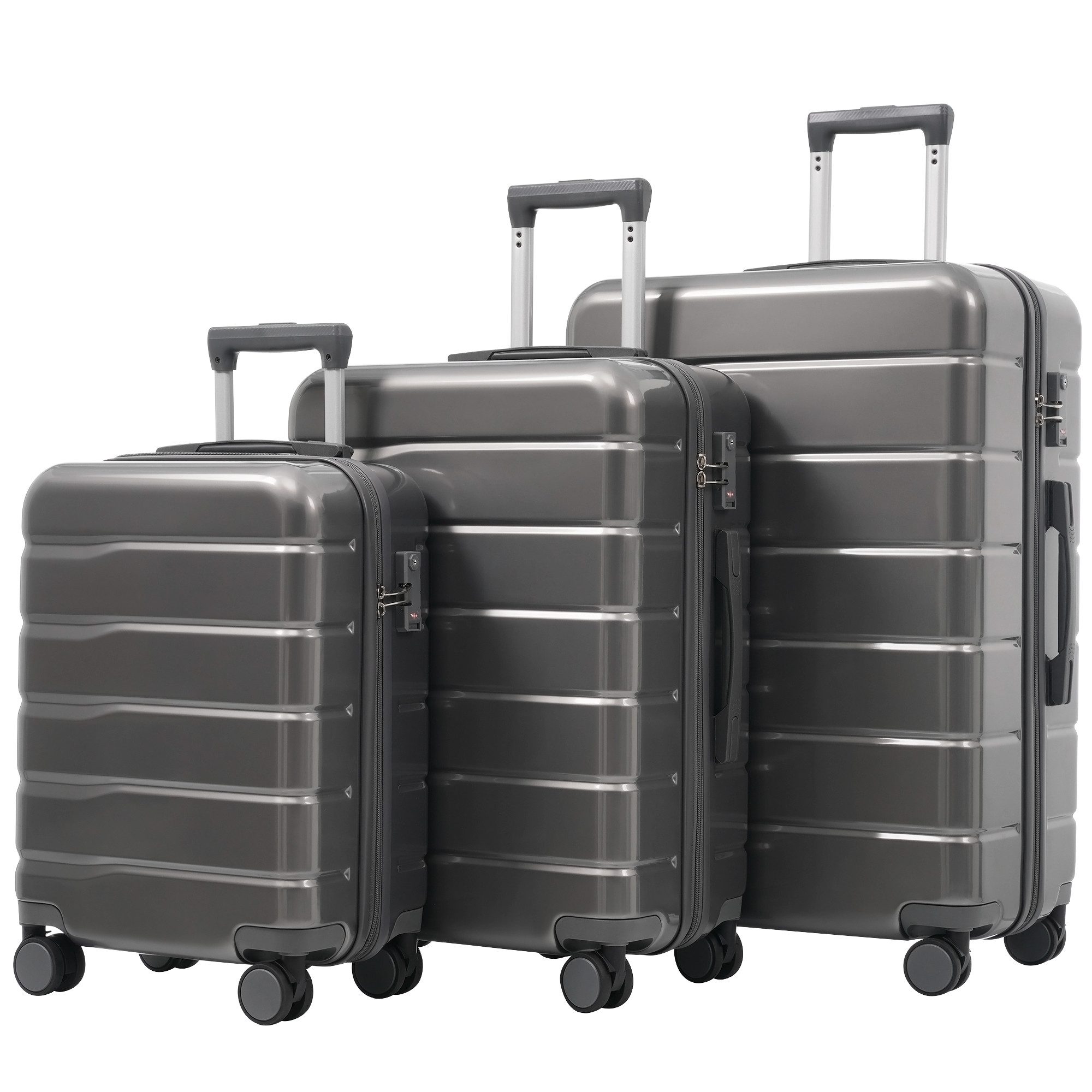 REDOM Hartschalen-Trolley 3-teilig (M, L, XL), günstig online kaufen