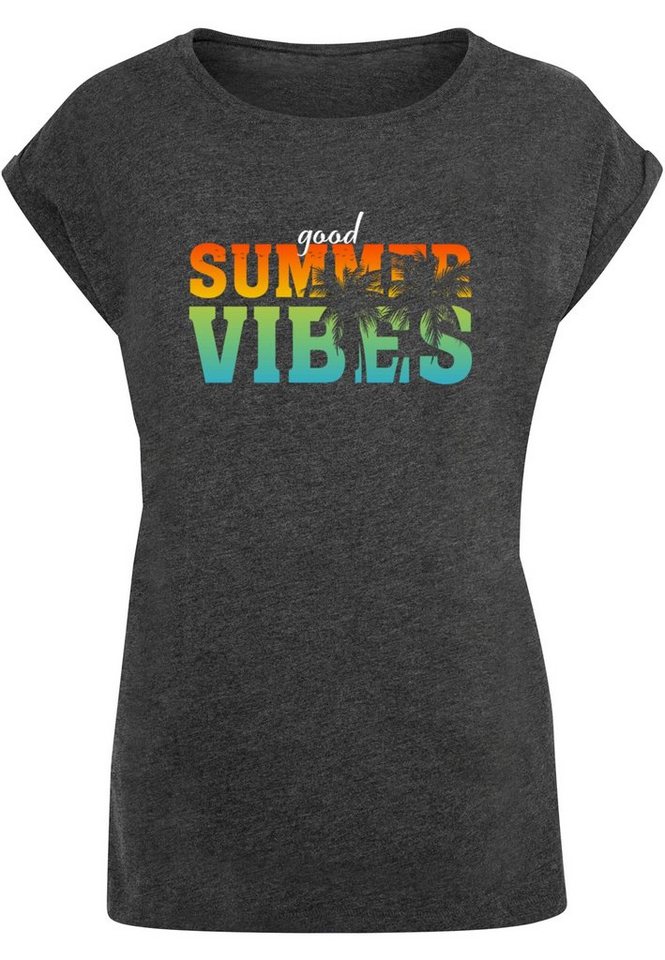 Merchcode T-Shirt Damen Ladies Good Summer Vibes T-Shirt (1-tlg)