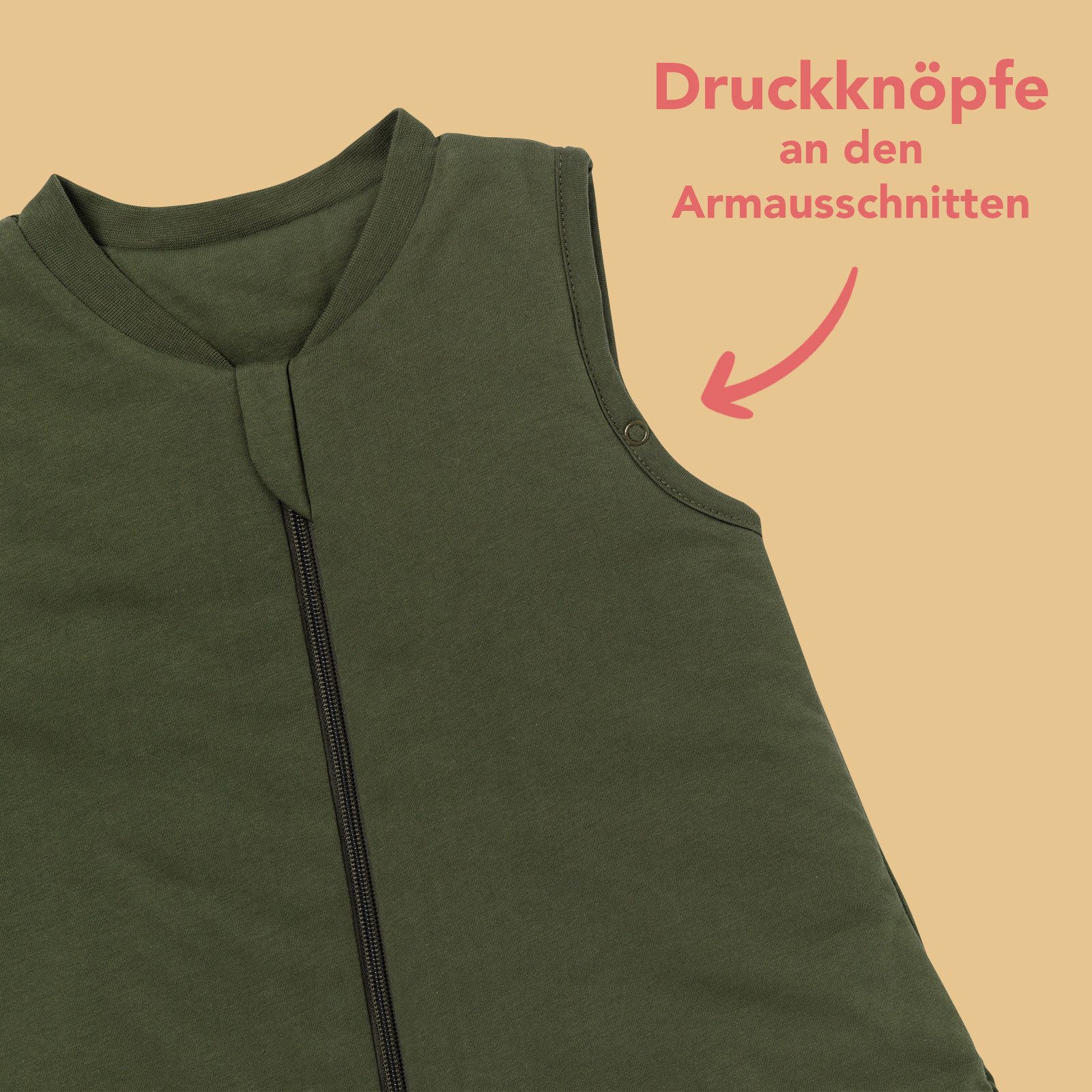 Schlummersack Kinderschlafsack Babyschlafsack, 1.0 Tog OEKO-TEX günstig online kaufen
