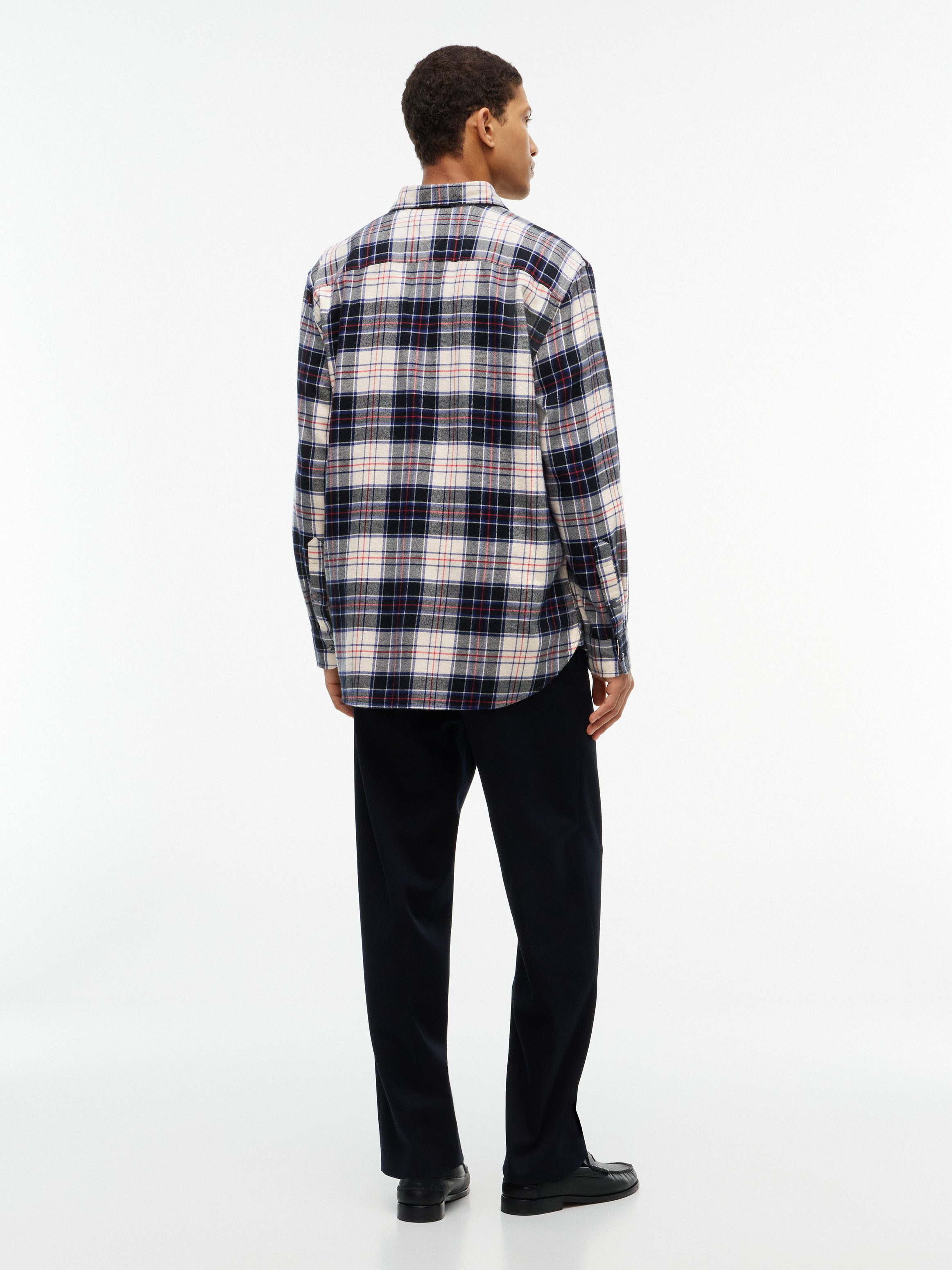 Tommy Hilfiger Flanellhemd RWB TARTAN FLANNEL Regular Fit soft Flannel – Bild 5 von 5