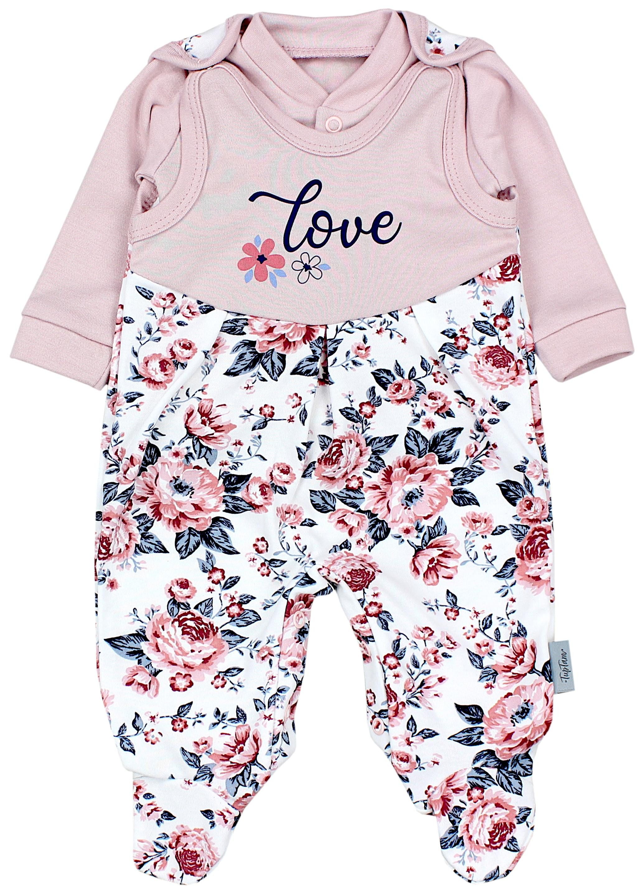 Strampler TupTam Unisex Baby Strampler Set Spruch Mamas & Papas Schatz