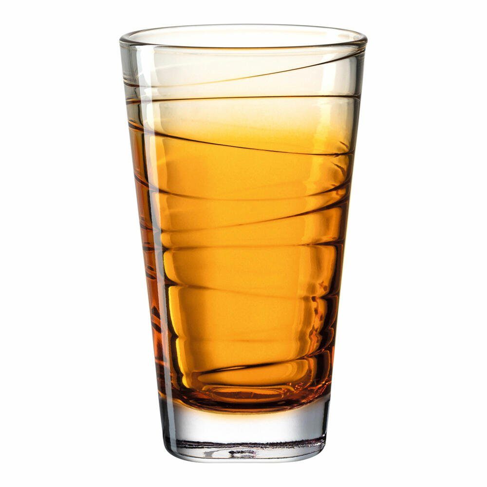 LEONARDO Glas Vario Struttura orange 280 ml, Glas