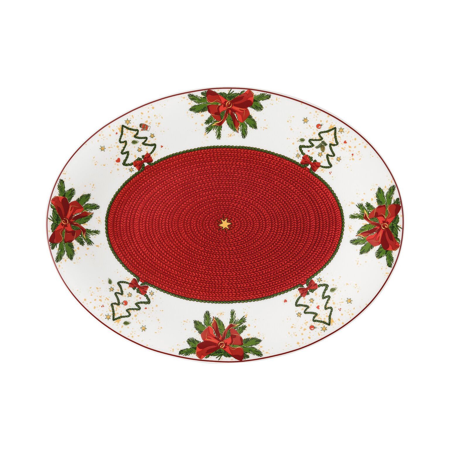 Hutschenreuther Servierplatte Hutschenreuther Nora Platte, Bone China, Bone China