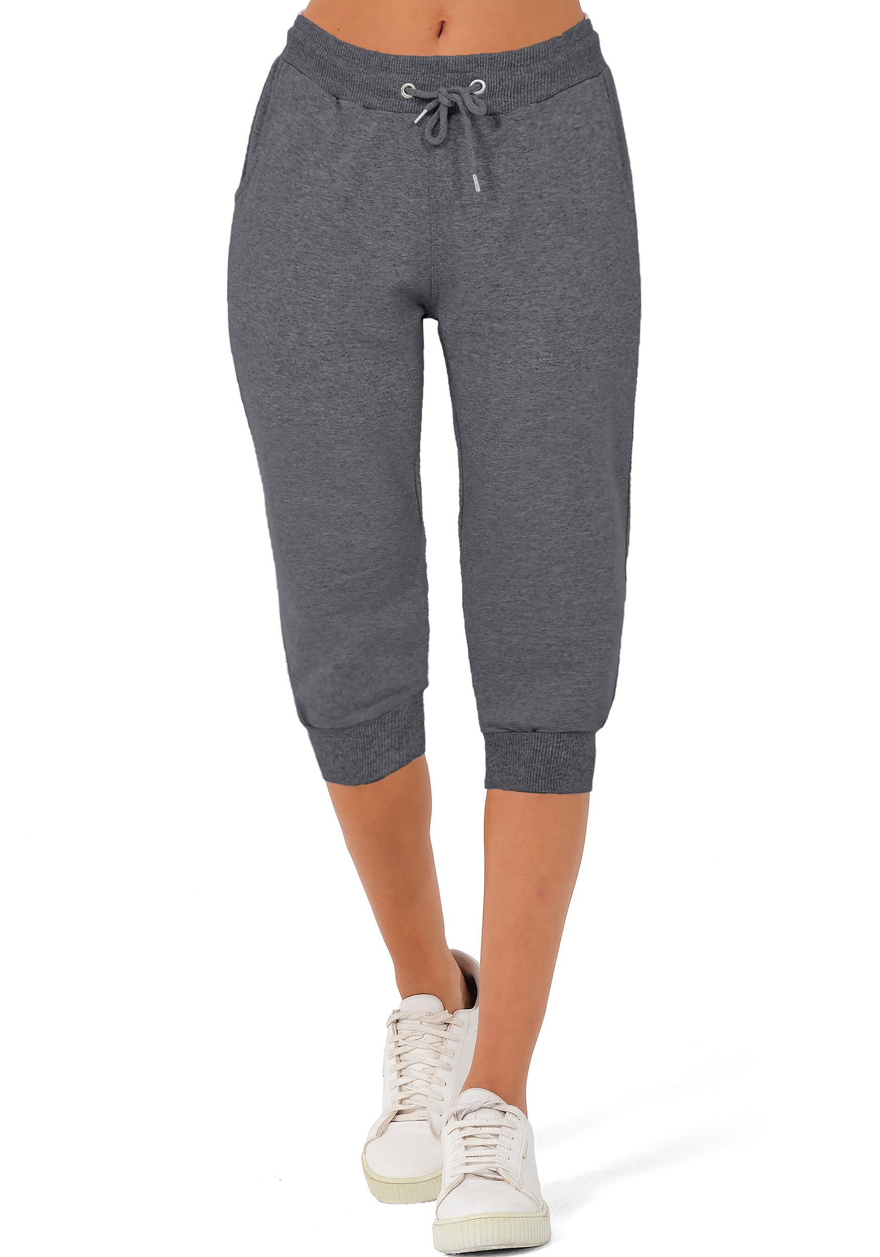 S&S Jogginghose Jogginghose 3/4-Hose Damen Sporthose, Caprihose, Kkurze Hos günstig online kaufen
