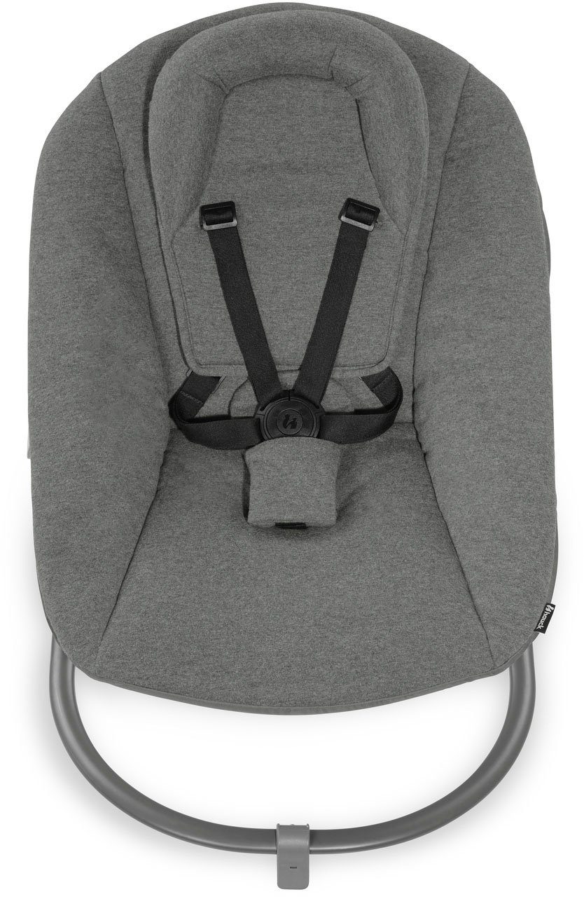 Hauck Babywippe Alpha Bouncer Premium, Dark Grey, für Neugeborene mit Wippg günstig online kaufen