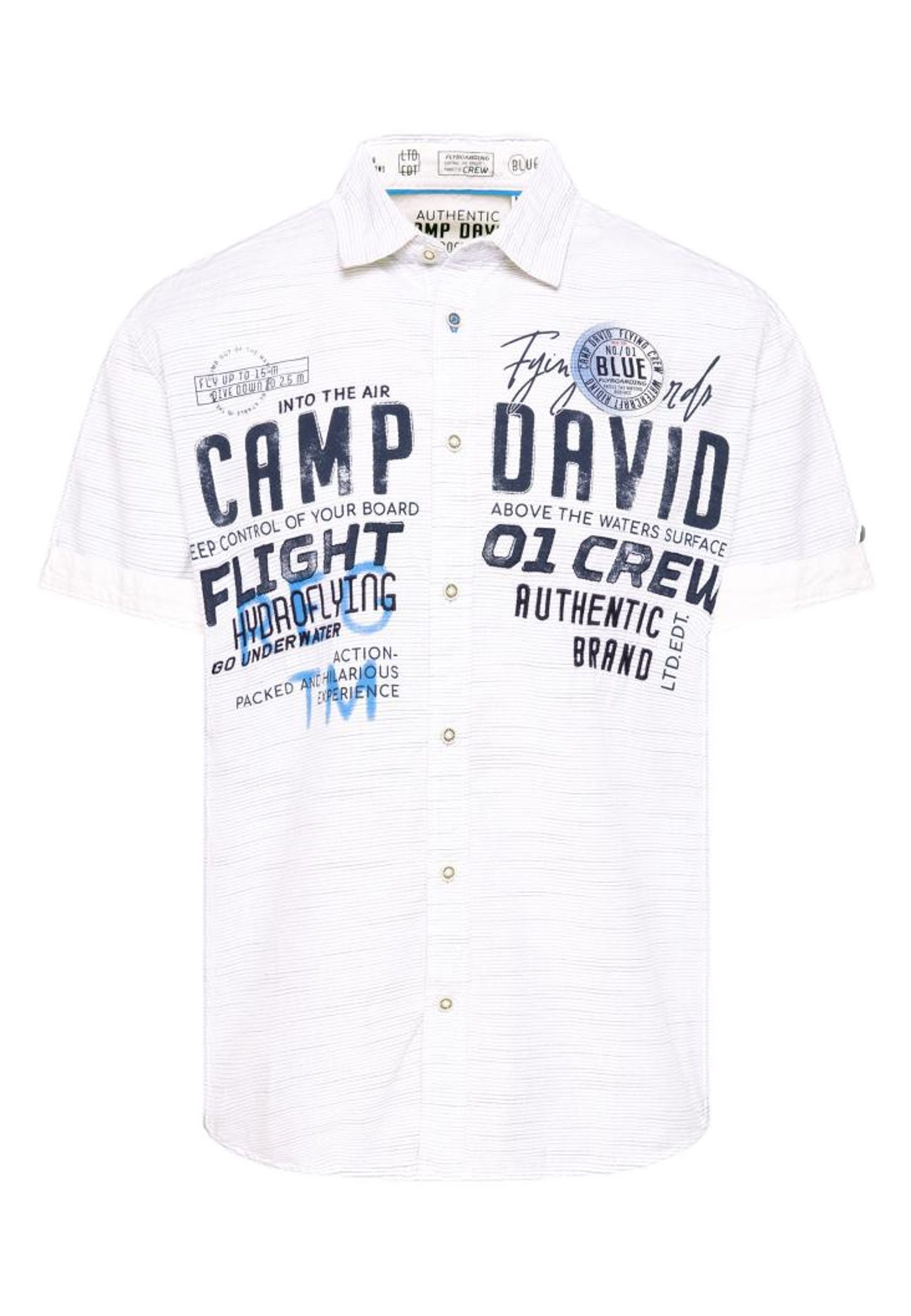 CAMP DAVID Kurzarmhemd Hemd Kurzarmhemd (1-tlg)