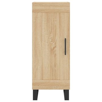 vidaXL Sideboard Sideboard Sonoma-Eiche 34,5x34x90 cm Holzwerkstoff (1 St)