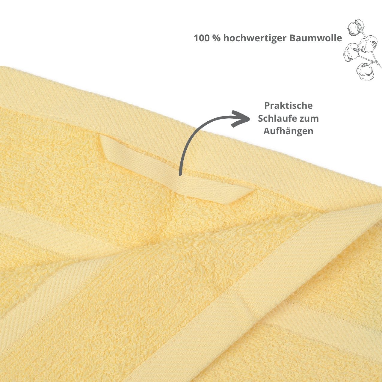 liebling Duschtuch Borkum, 100% Baumwolle, mit günstig online kaufen