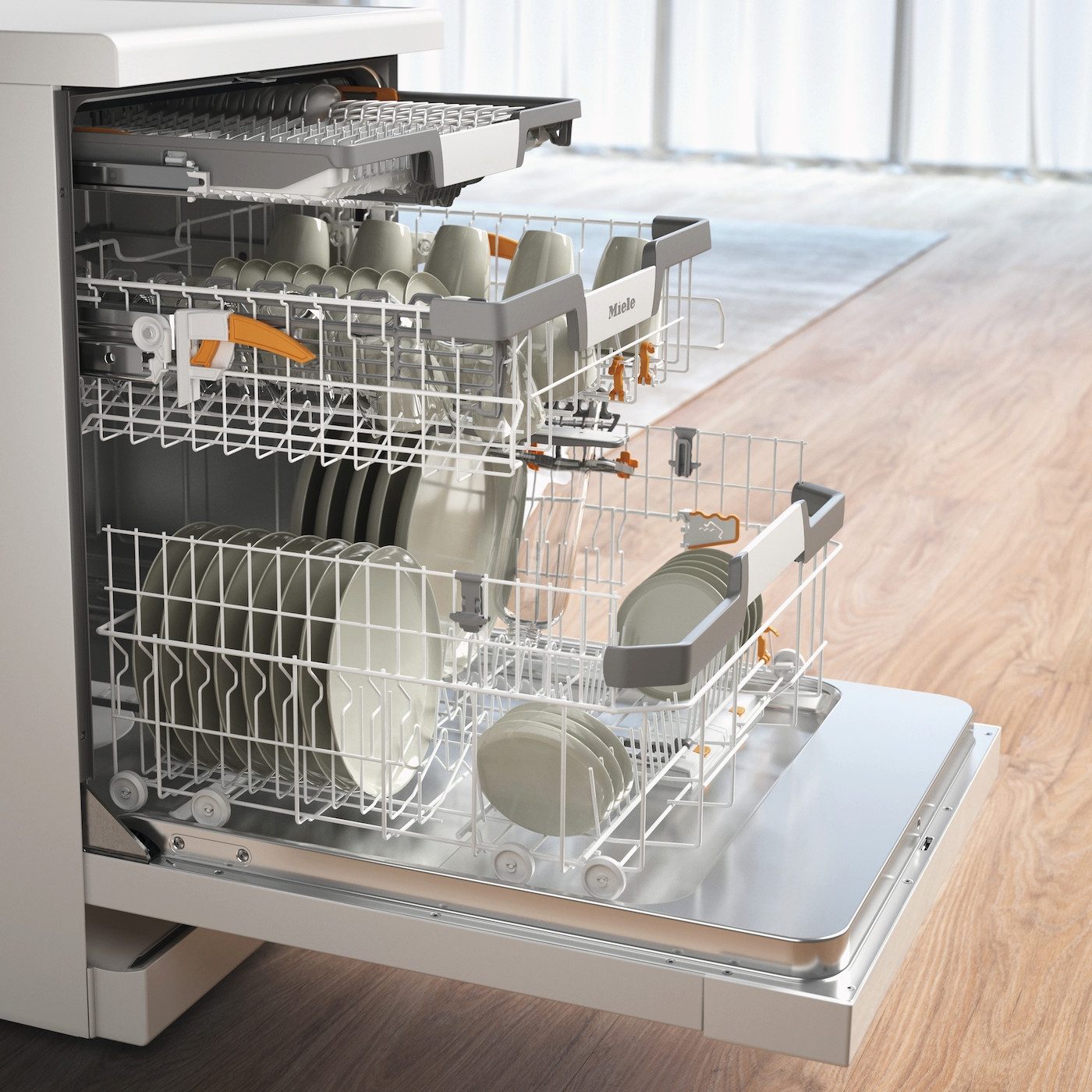 Miele Standgeschirrspüler G 7210 SC, 14 Maßgedecke