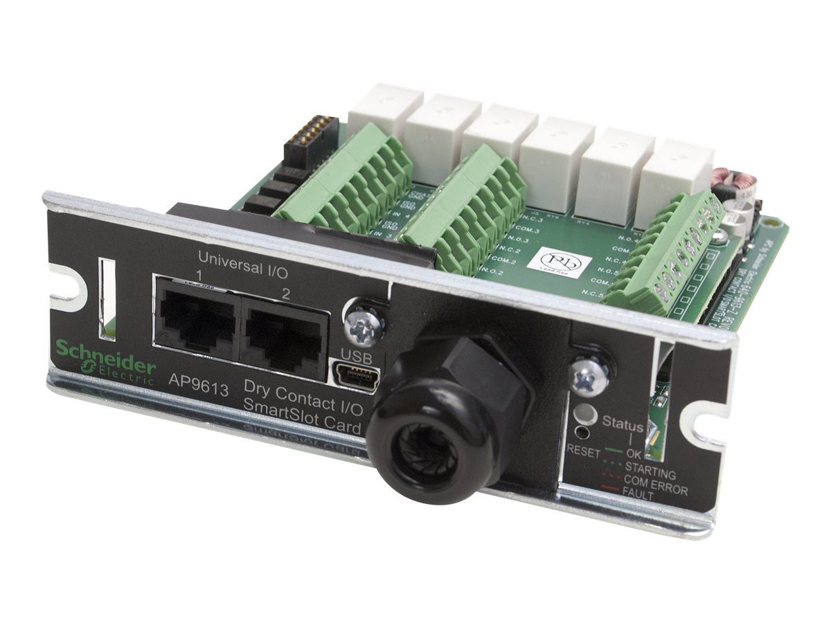 Kabelkanal APC - SCHNEIDER ELECTRIC DRY CONTACT I/O SMARTSLOT CARD