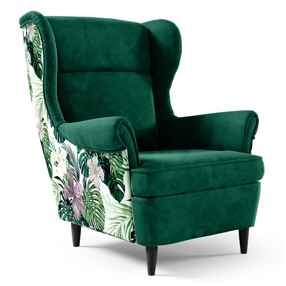 Beautysofa Ohrensessel Havana im skandinavischen Stil (hoher Rückenlehne & modernem Design), 4 trendige Farben zur Auswahl