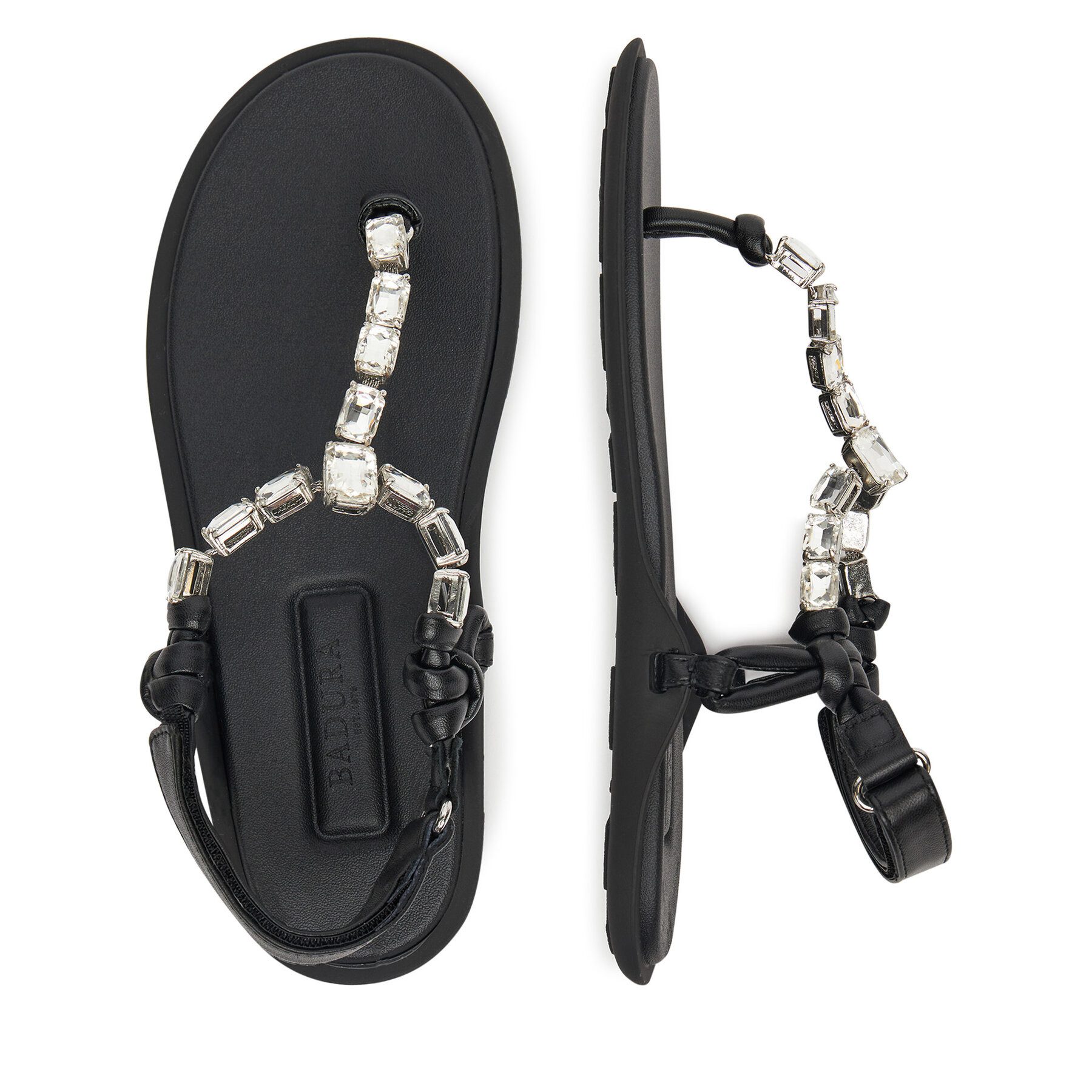 Badura Badura Damensandalen Schwarz CALLIO-V1898-103-1 Sandale