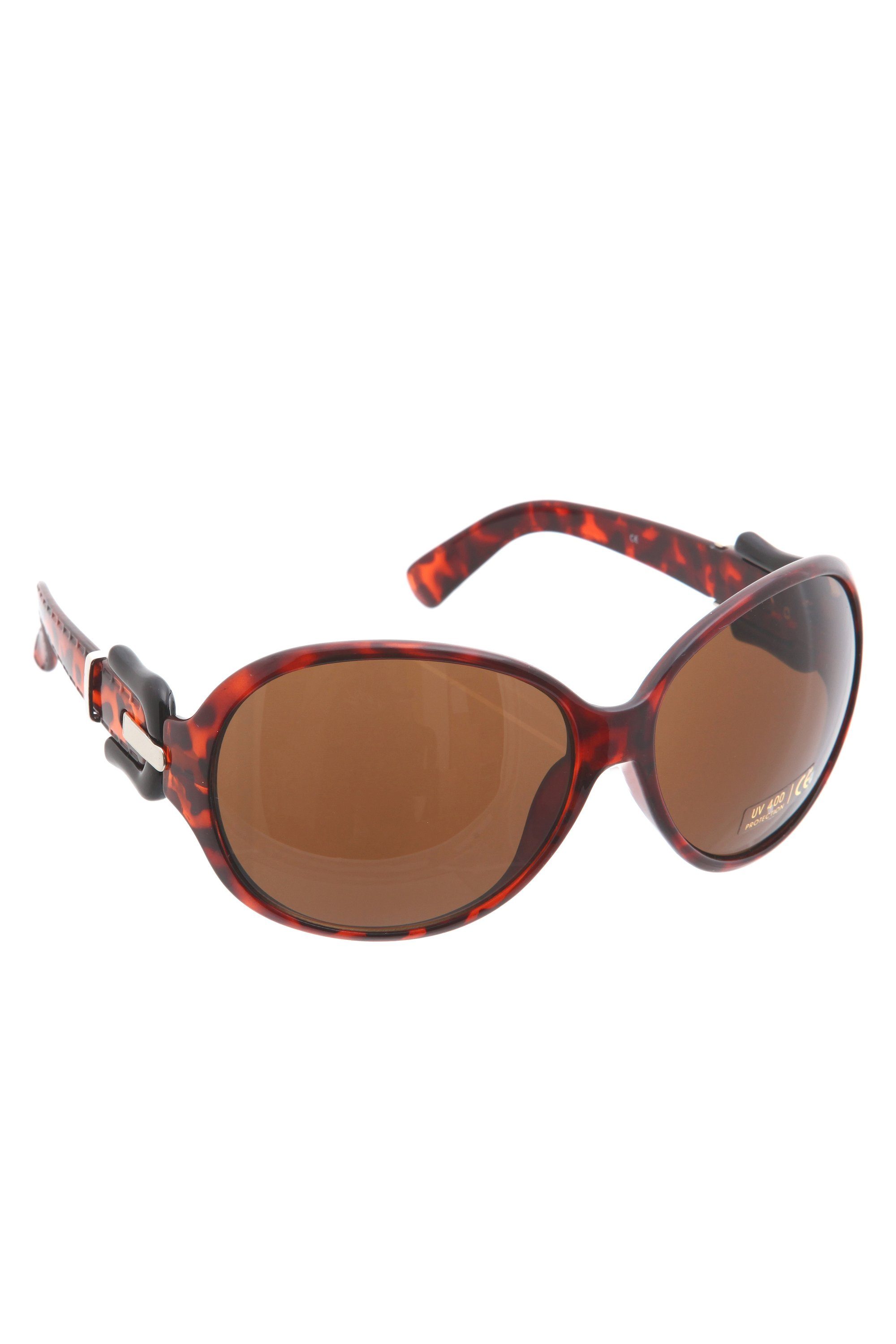 COLLEZIONE ALESSANDRO Sonnenbrille Turtle Tranparent im Schildpattlook