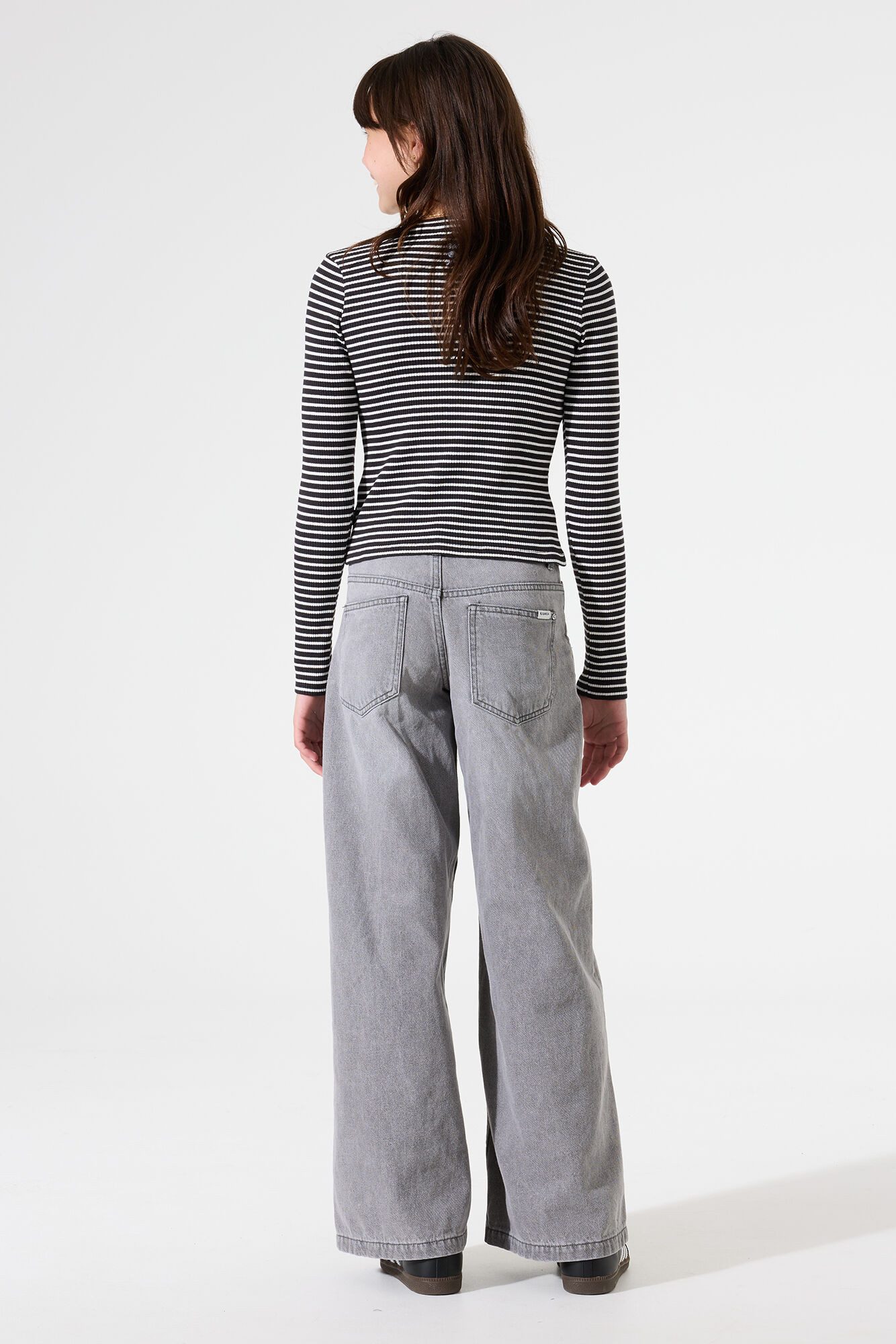 Garcia Langarmshirt klassisches Streifenmuster