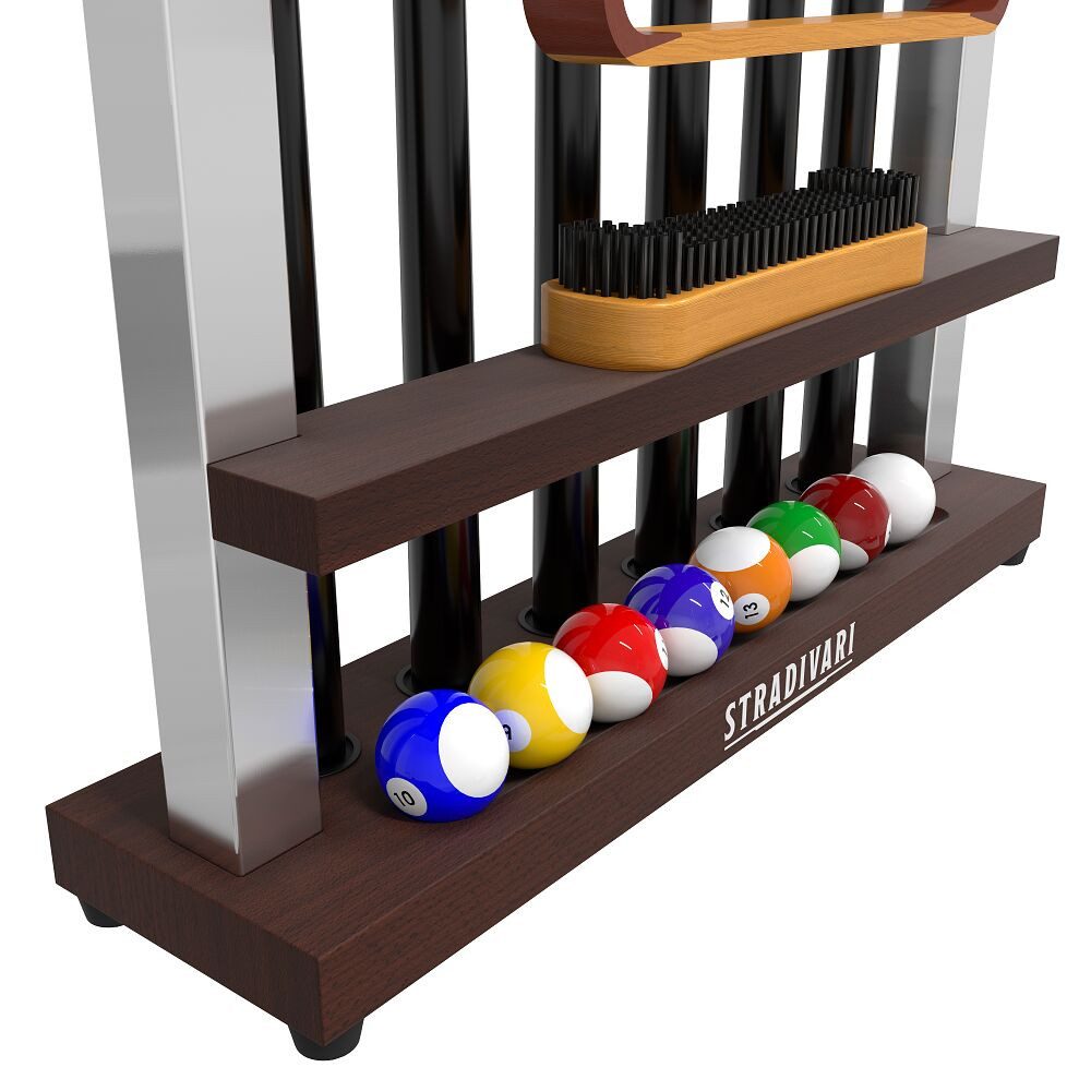 Stradivari Billardtisch Billard-Queue Ständer Francesca, Stilvolles, zeitloses Design