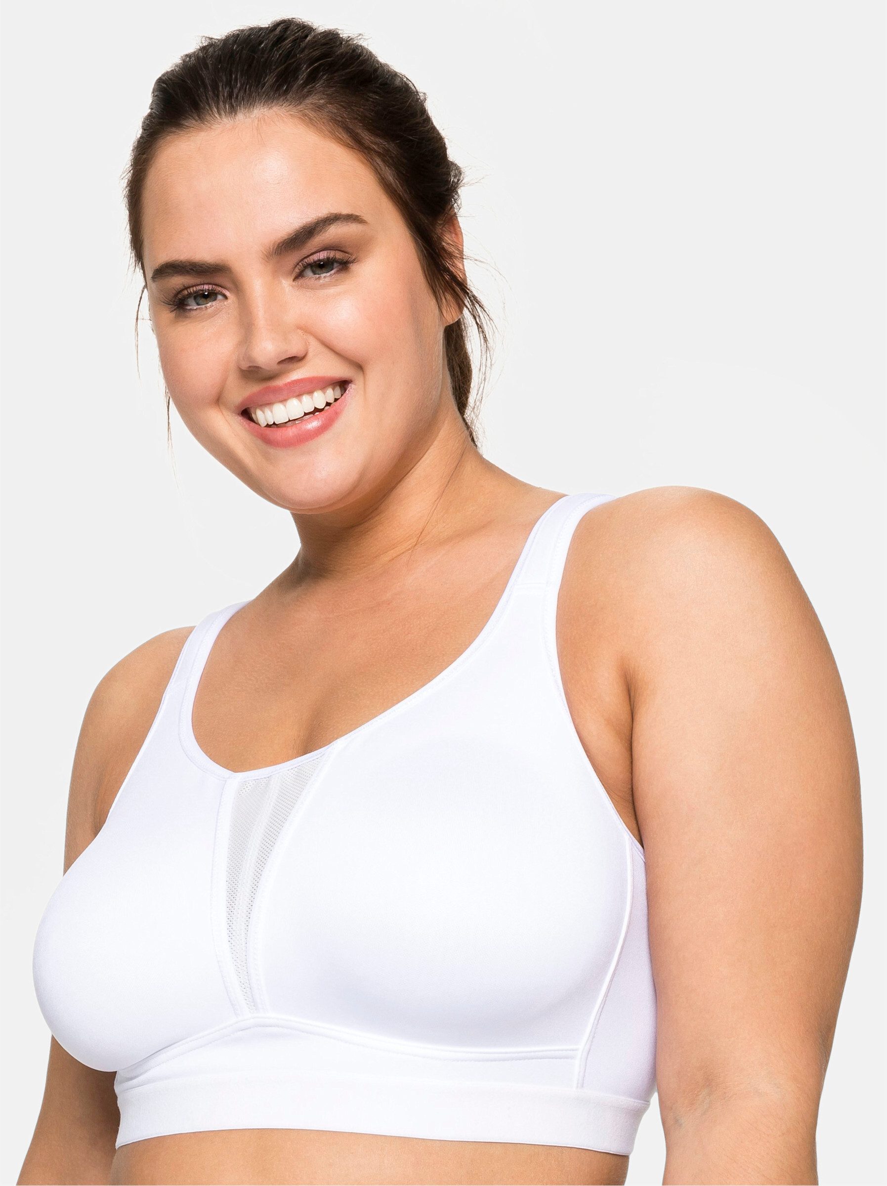 Sheego Bügelloser BH Sport-BH ohne Bügel günstig online kaufen