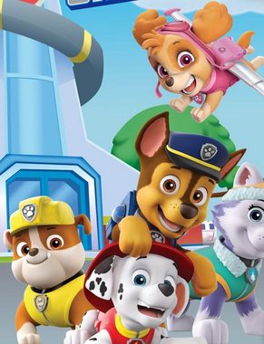 Kinderbettwäsche PAW Patrol - GLOW - Bettwäsche-Set, 135x200 & 80x80, PAW PATROL, Baumwolle, 100% Baumwolle