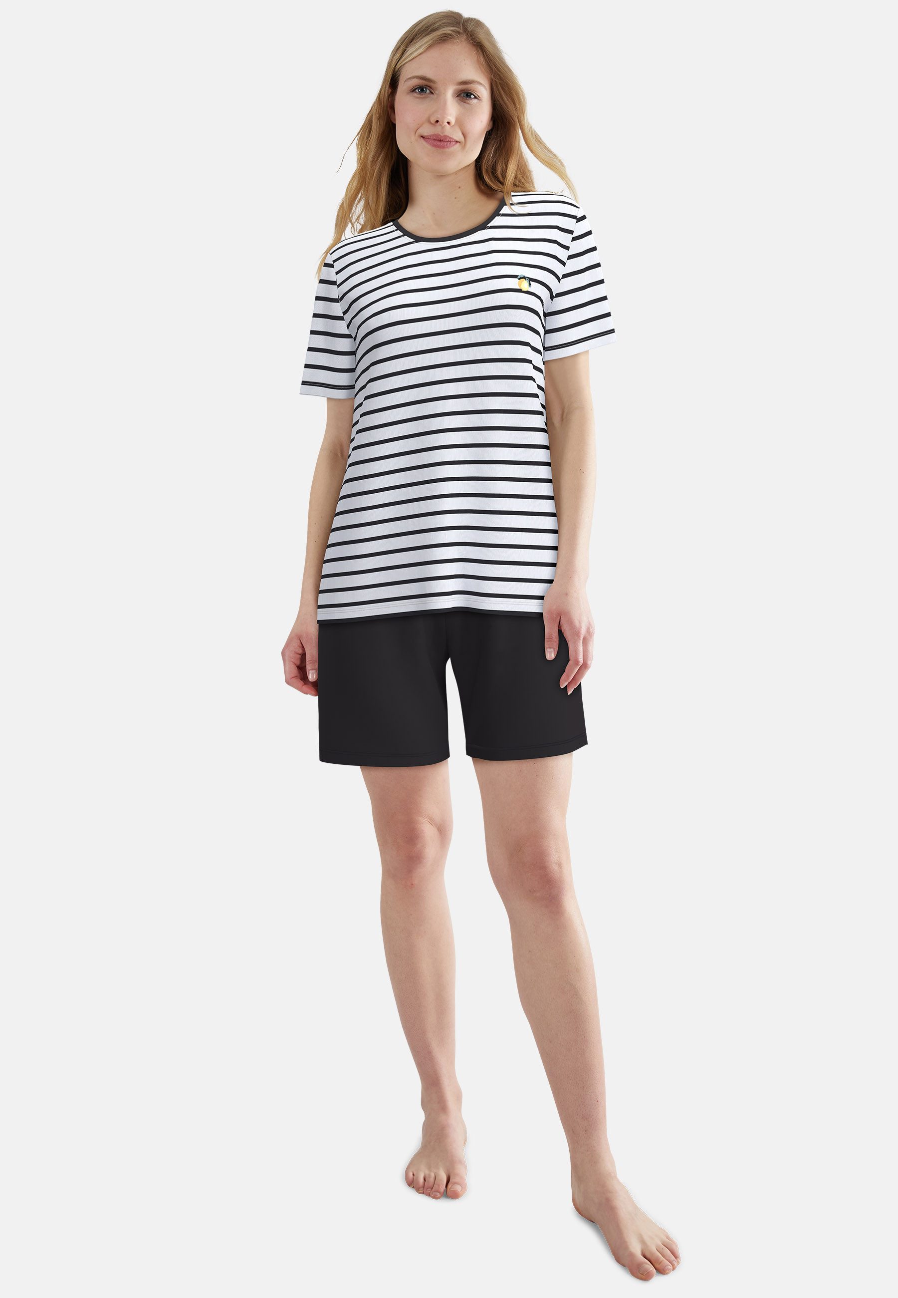 TOM TAILOR Shorty atmungsaktiv, Viskosemix