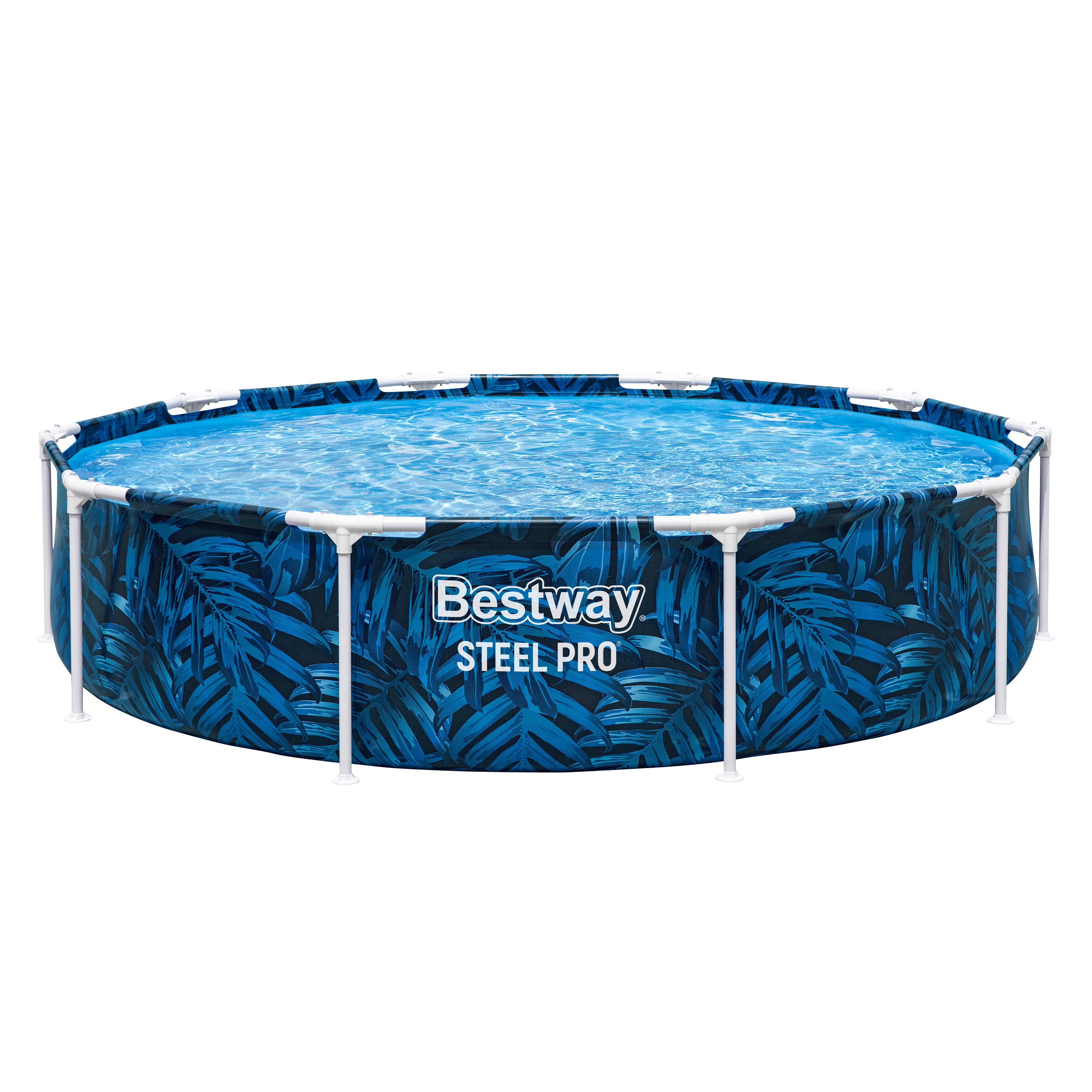 Bestway Framepool Steel Pro® (Packung, ohne Zubehör), Ø 305 x 66 cm