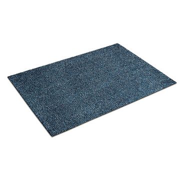 Fußmatte Karat Blau, Sauberlaufmatte erhältlich in vielen Größen, SKY Schmutzfangmatten, Rechteckig, Höhe: 6 mm