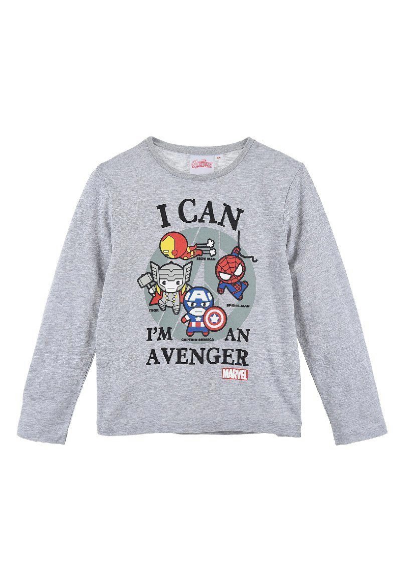 The AVENGERS Langarmshirt Jungen Longsleeve T-Shirt Langarm-Shirt