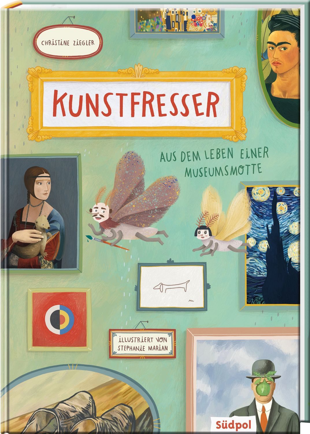 Kinderbuch Kunstfresser – Aus dem Leben einer Museumsmotte Spannender Mix aus Vor Christine Ziegler
