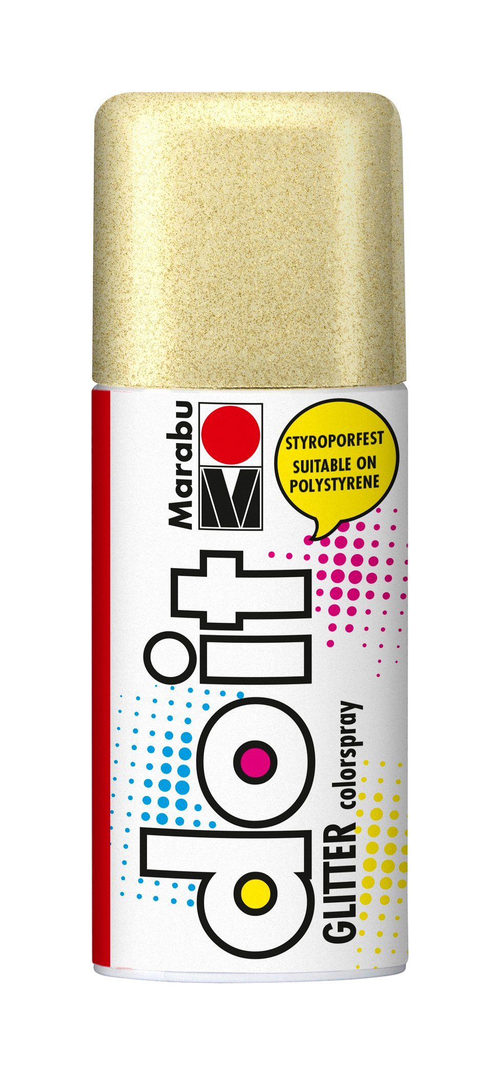 Marabu Sprühfarbe do it GLITTER, 150 ml Glitter-Gold