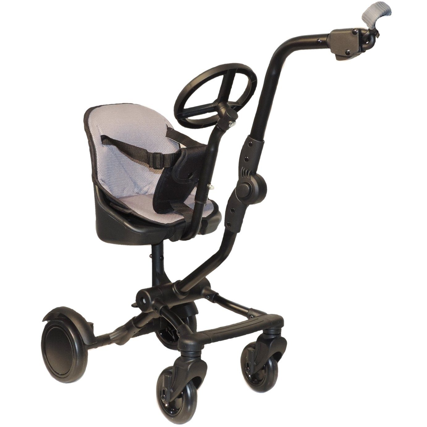 Buggyboard Eichhorn Uptown-Rider Geschwistersitz mit Sitz und Lenkrad