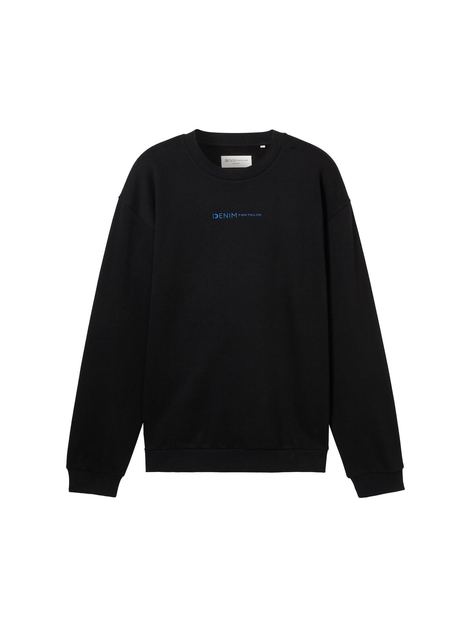 TOM TAILOR Denim Sweatshirt Print Sweatshirt günstig online kaufen