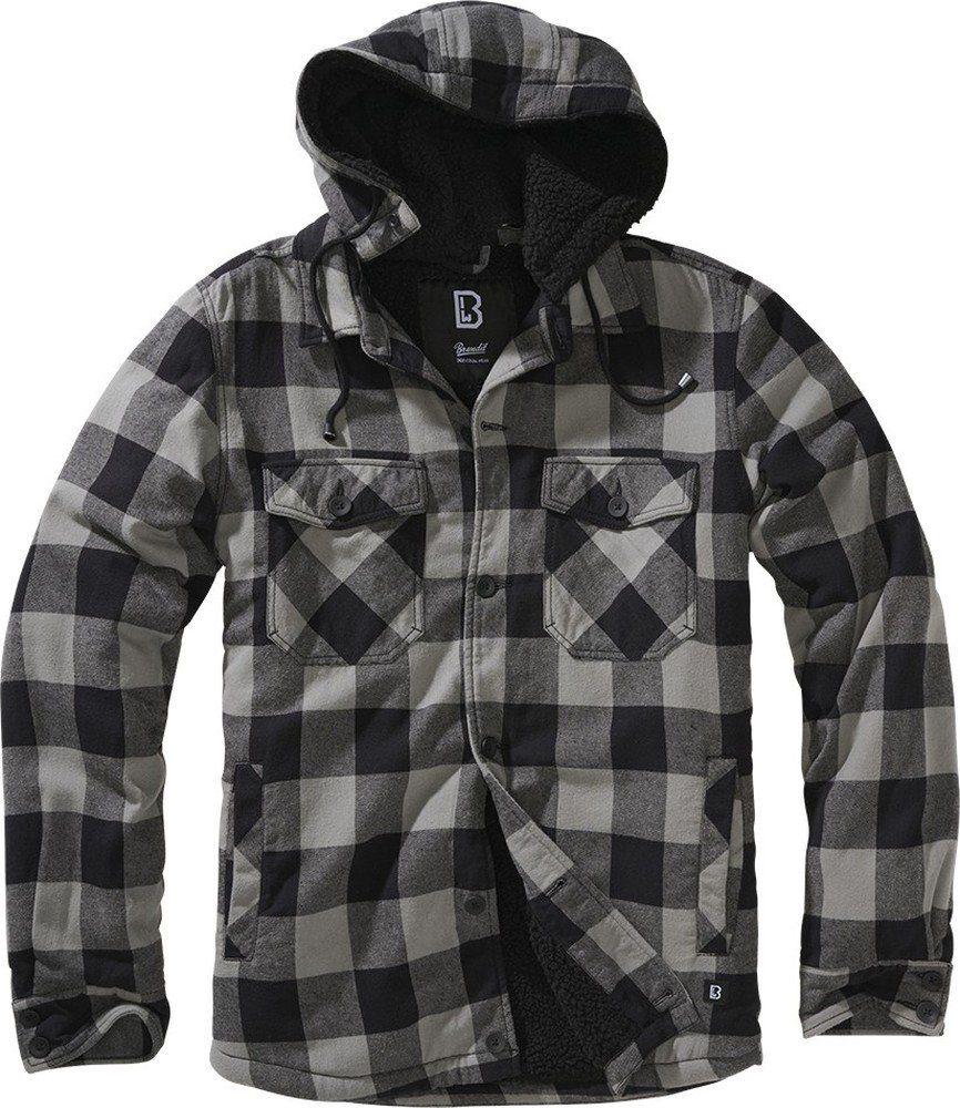 Brandit Kurzjacke Lumber Jacket Hooded günstig online kaufen