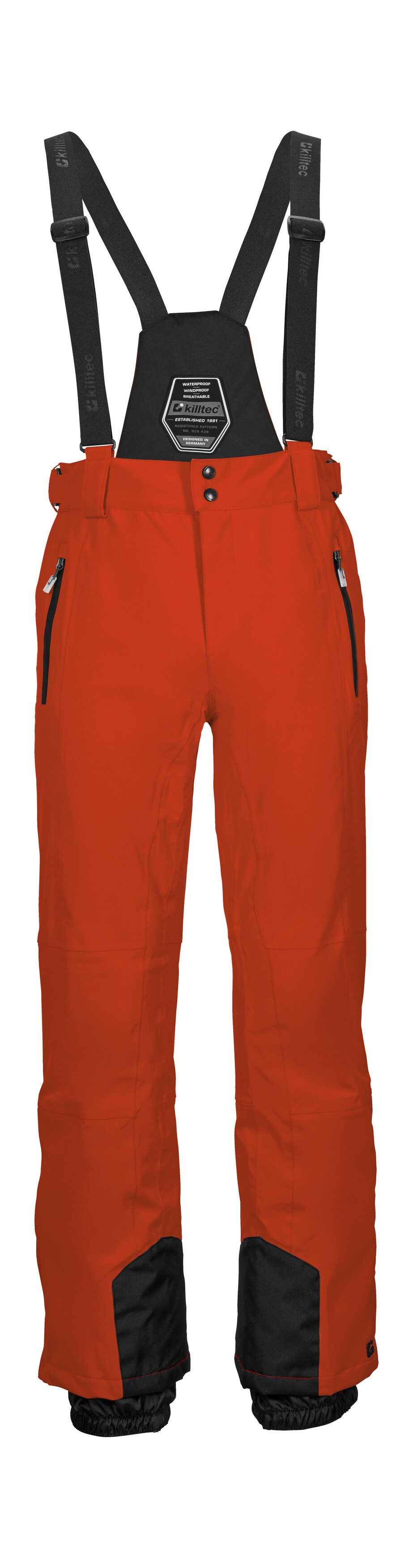 Killtec Skihose KSW 271 MN SKI PNTS CMFRT Wind- und wasserdicht, verstellbar, Teflon EcoElite™ imprägniert