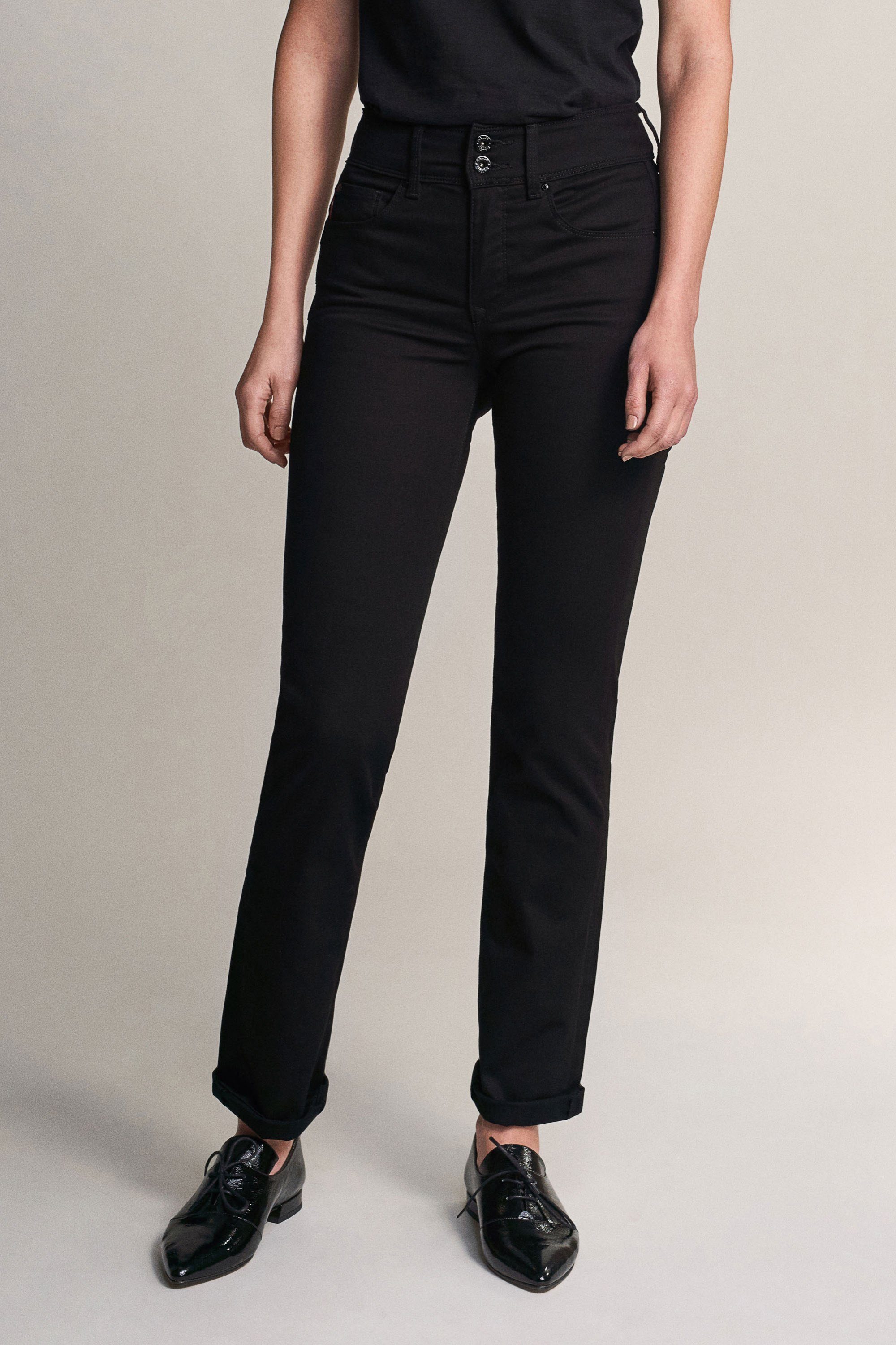 Salsa Stretch-Jeans SALSA JEANS SECRET PUSH IN SLIM FIT true black 123424.0000 21002023