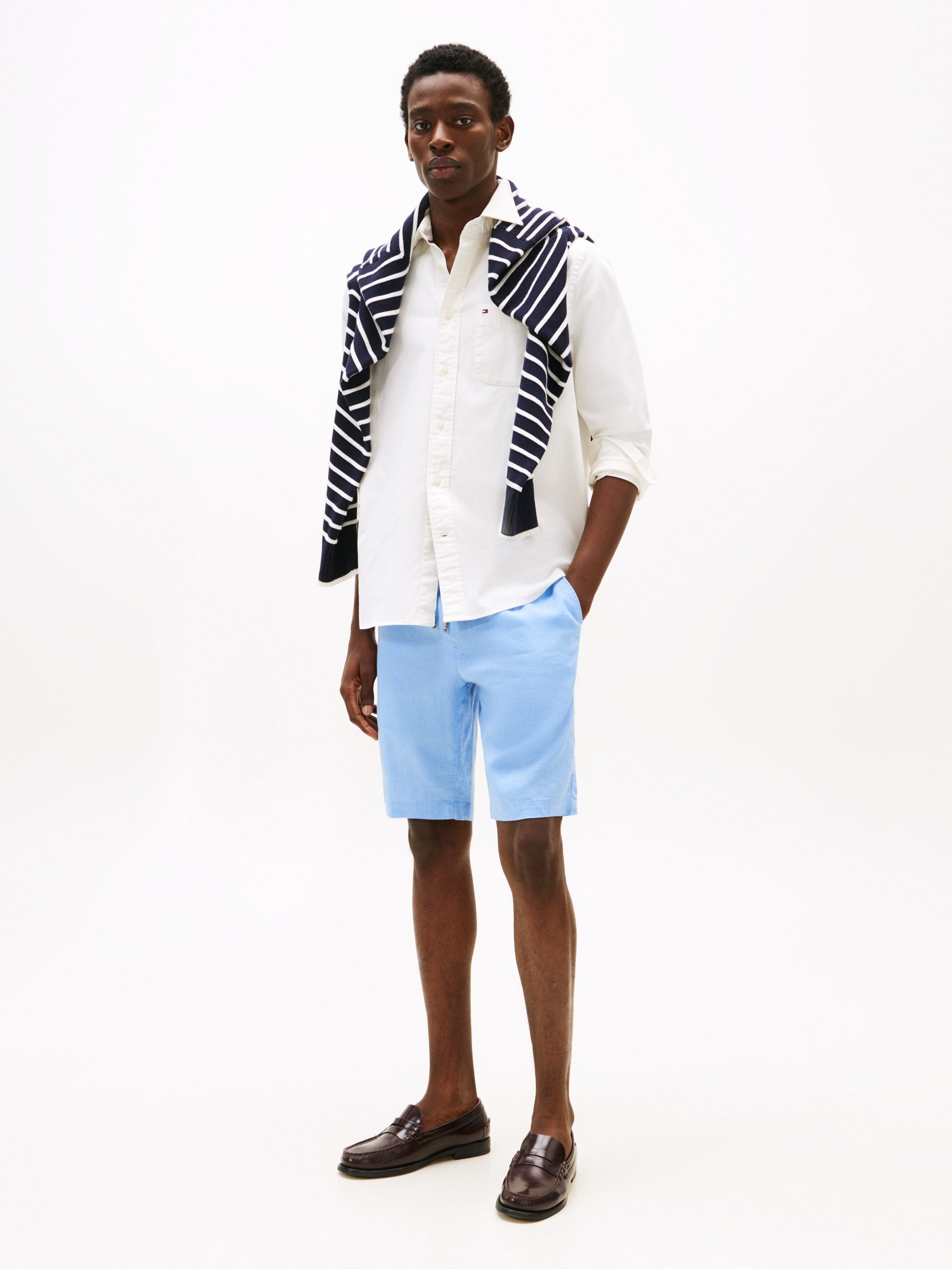 Tommy Hilfiger Shorts HARLEM PO LINEN SHORT