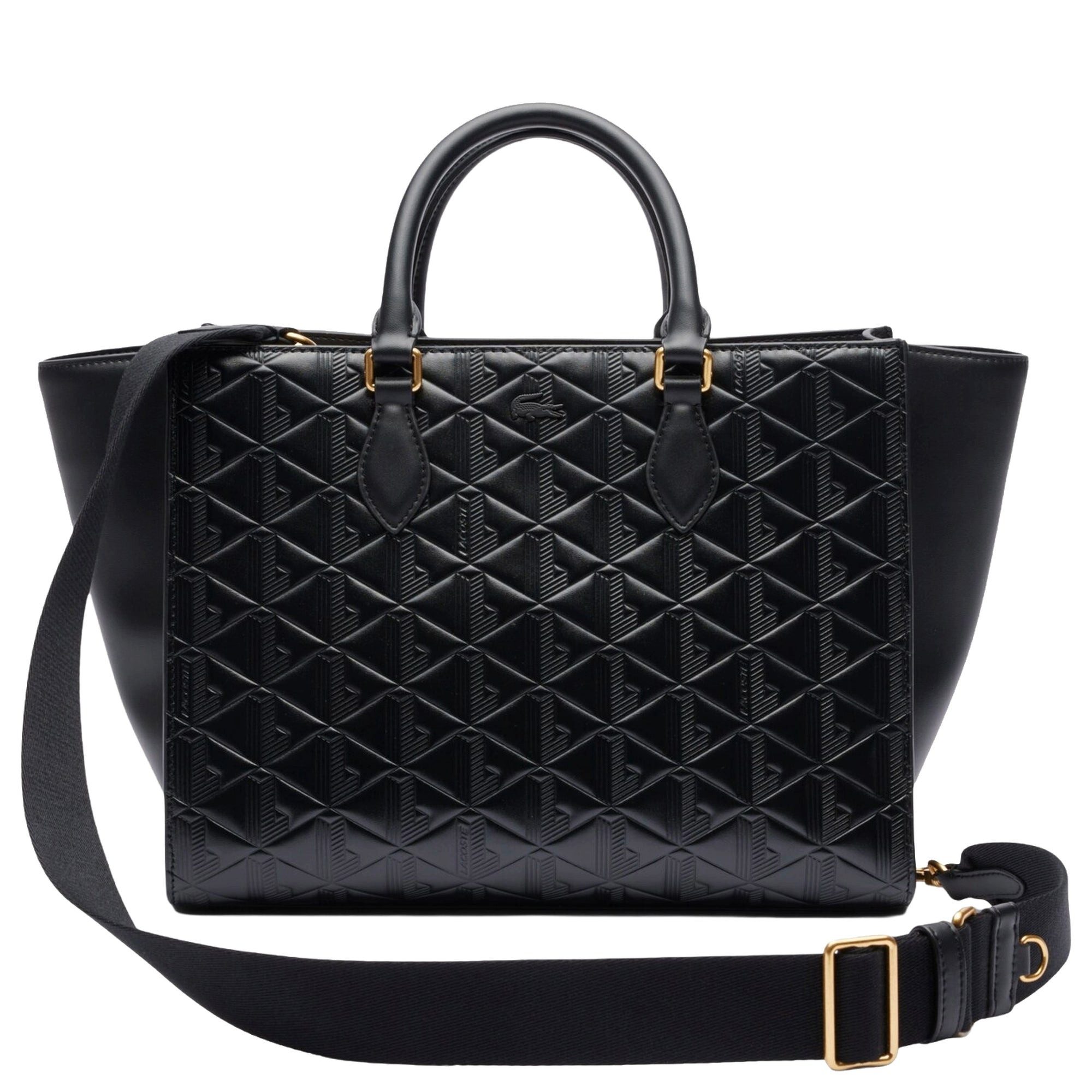 Lacoste Henkeltasche Maheki Bag - Handtasche L 31 cm (noir)