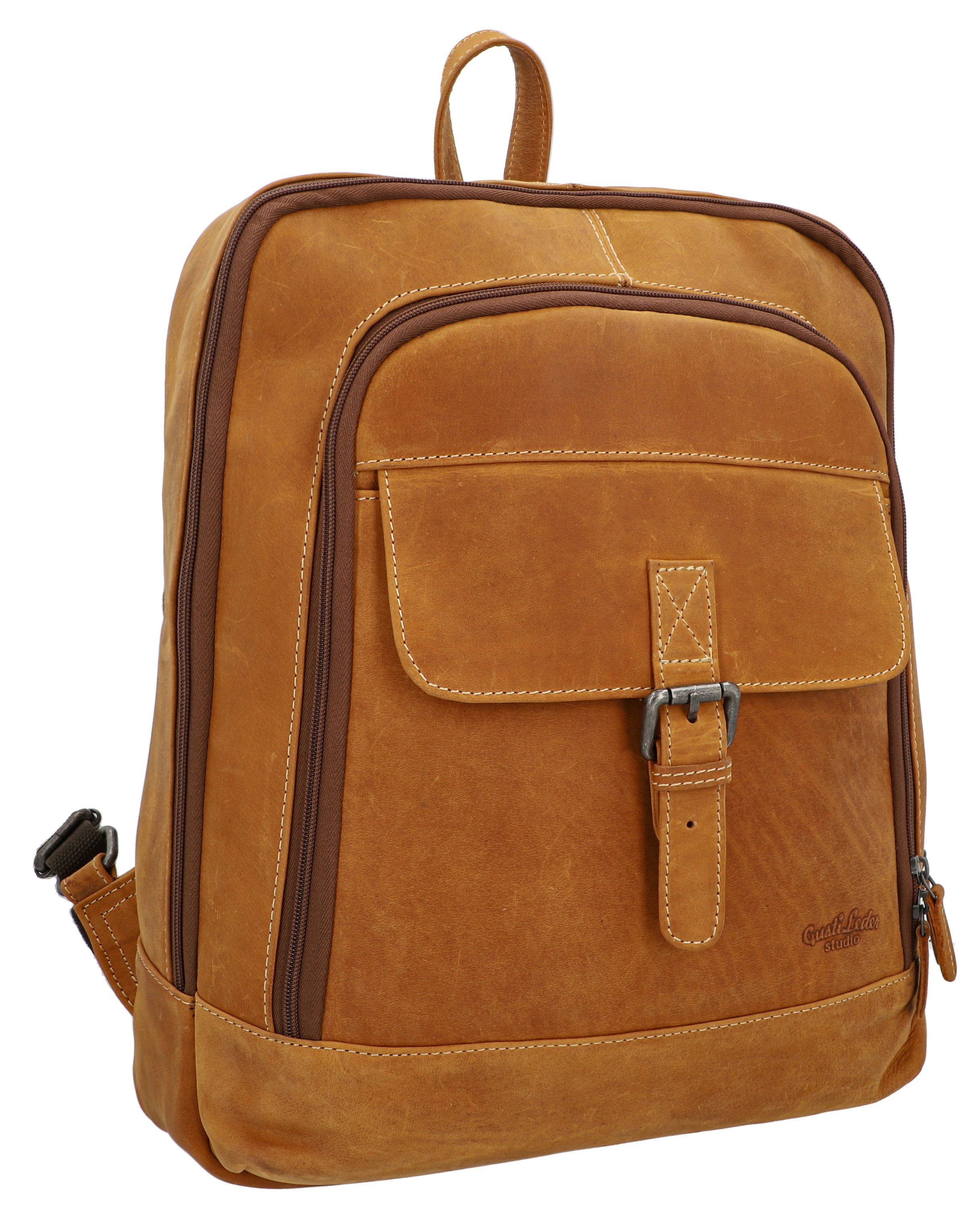 Cityrucksack (matt) Braun Gusti Leder Niki