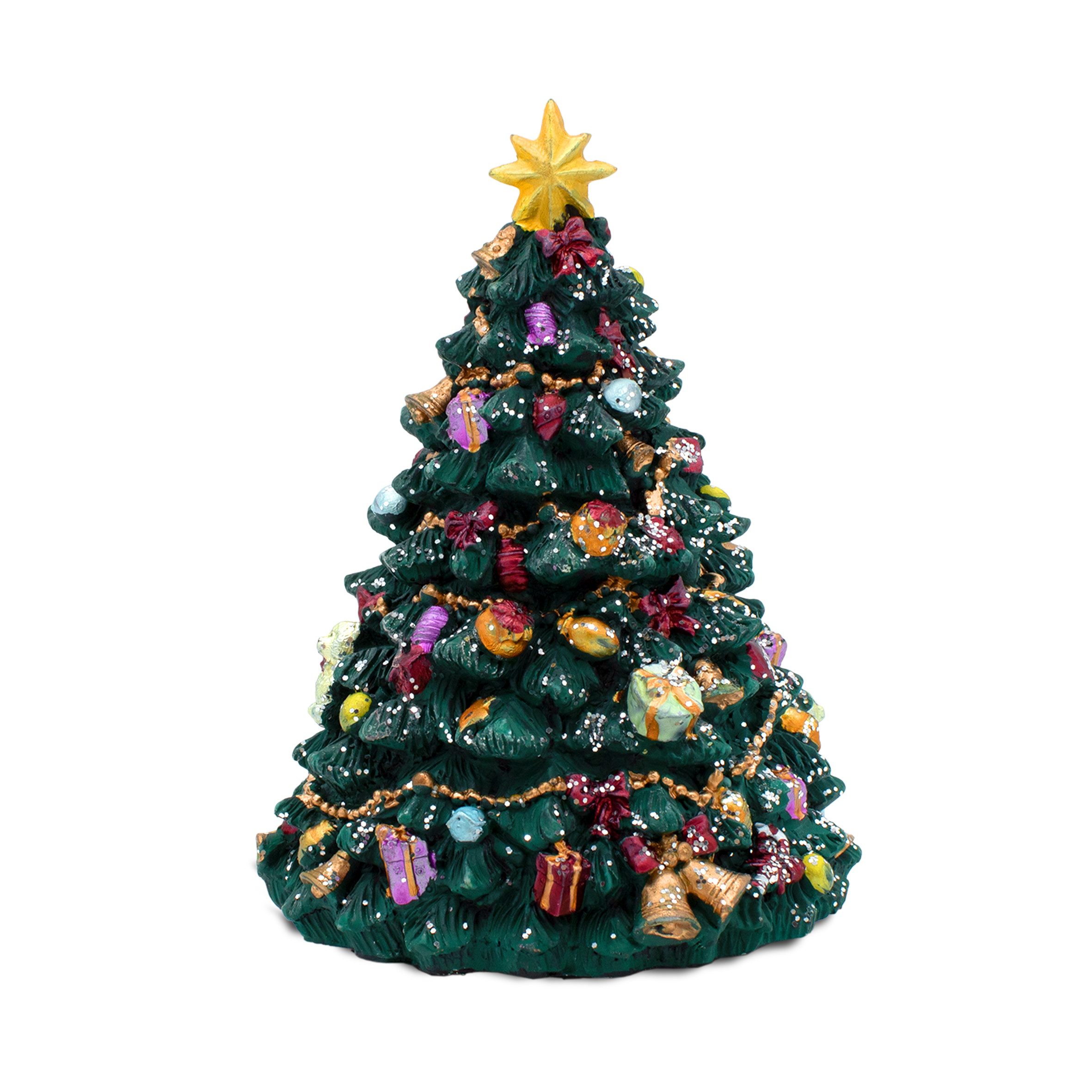 Spetebo Spieluhr im Retro Design - Oh Tannenbaum - drehend, (16 cm großer B günstig online kaufen