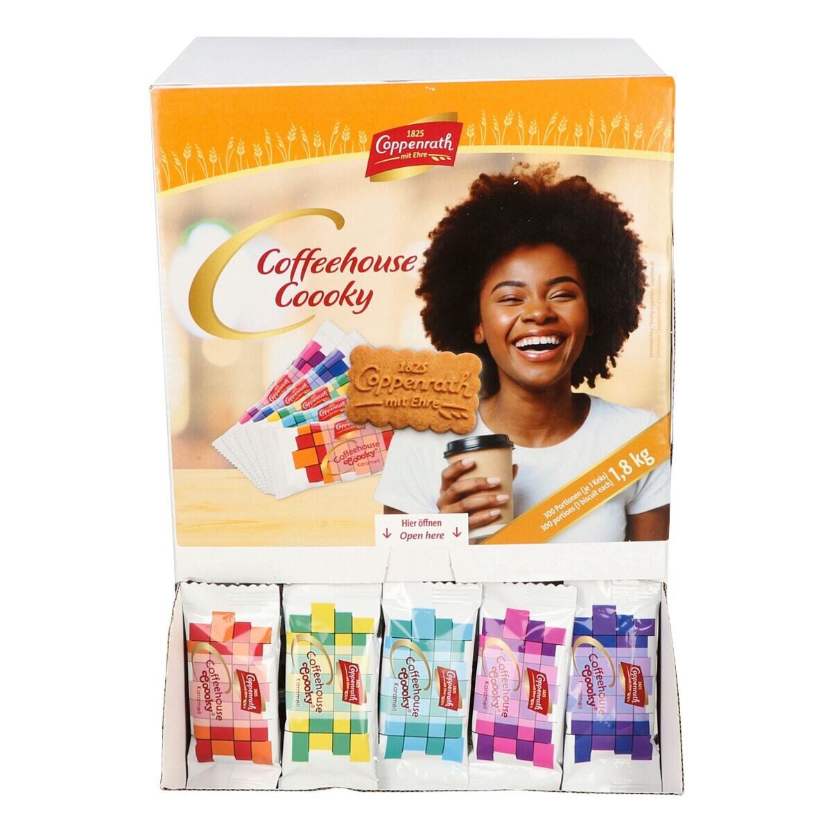 Coppenrath Kekse Coffeehouse Coooky Karamell, Karamellgebäck 300er Pack
