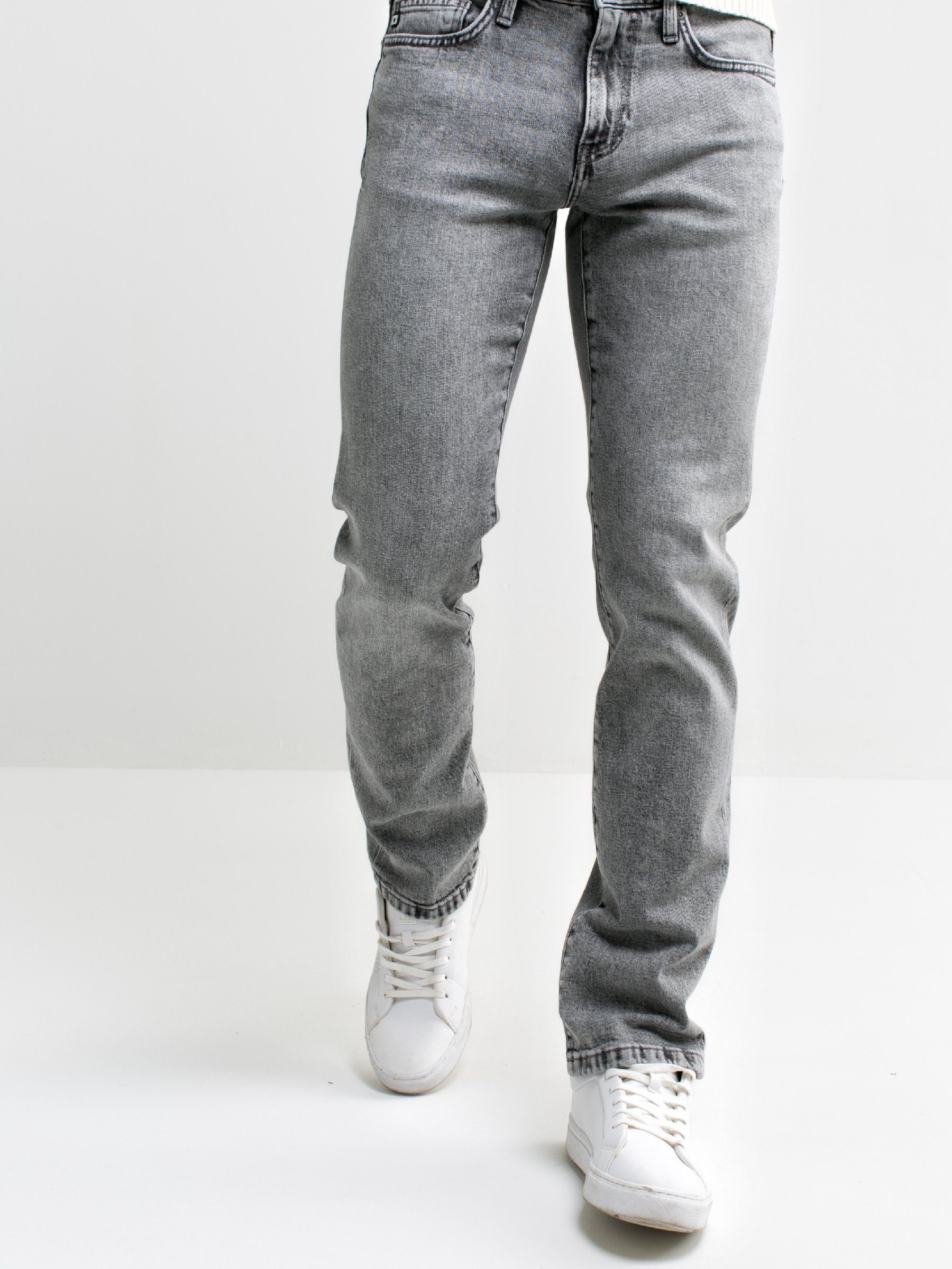 BIG STAR Slim-fit-Jeans TERRY SLIM (1-tlg) mittelgrau