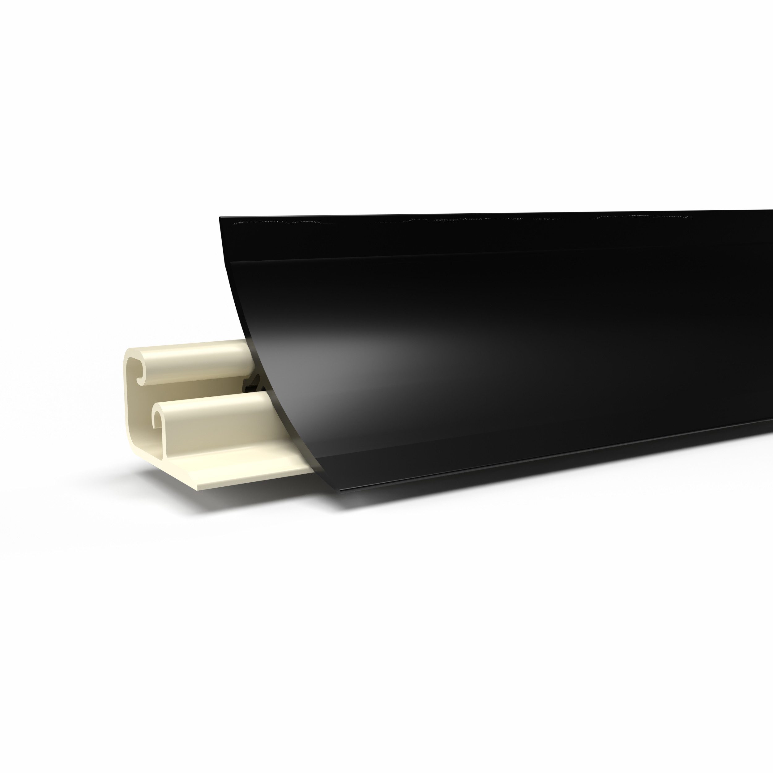 Quest Abschlussleiste für Arbeitsplatten 23 x 23 mm, 300 cm, zweiteilig, Schrauben/Nägel, Montagekleber oder doppelseitiges Klebeband, PVC 23 x 23 mm, 1-St., zw – Bild 2 von 5