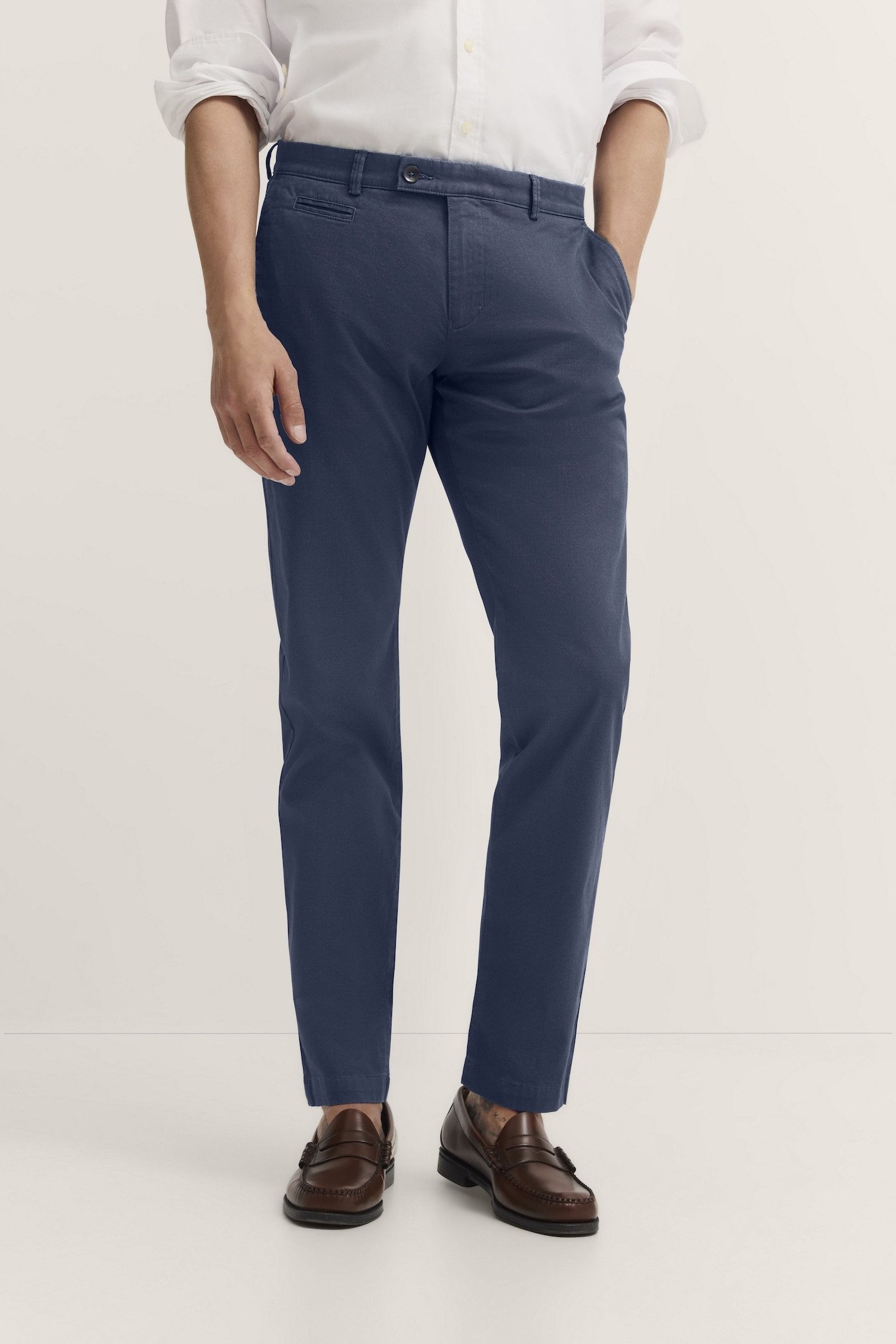 bugatti Chinohose mit Stretchfunktion