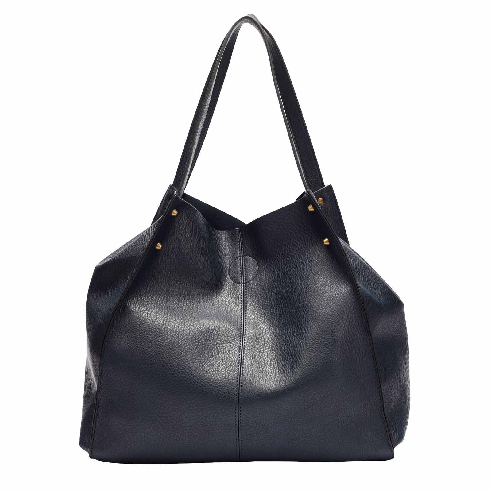 ITALYSHOP24 Schultertasche DAMEN XXL TASCHE SET günstig online kaufen