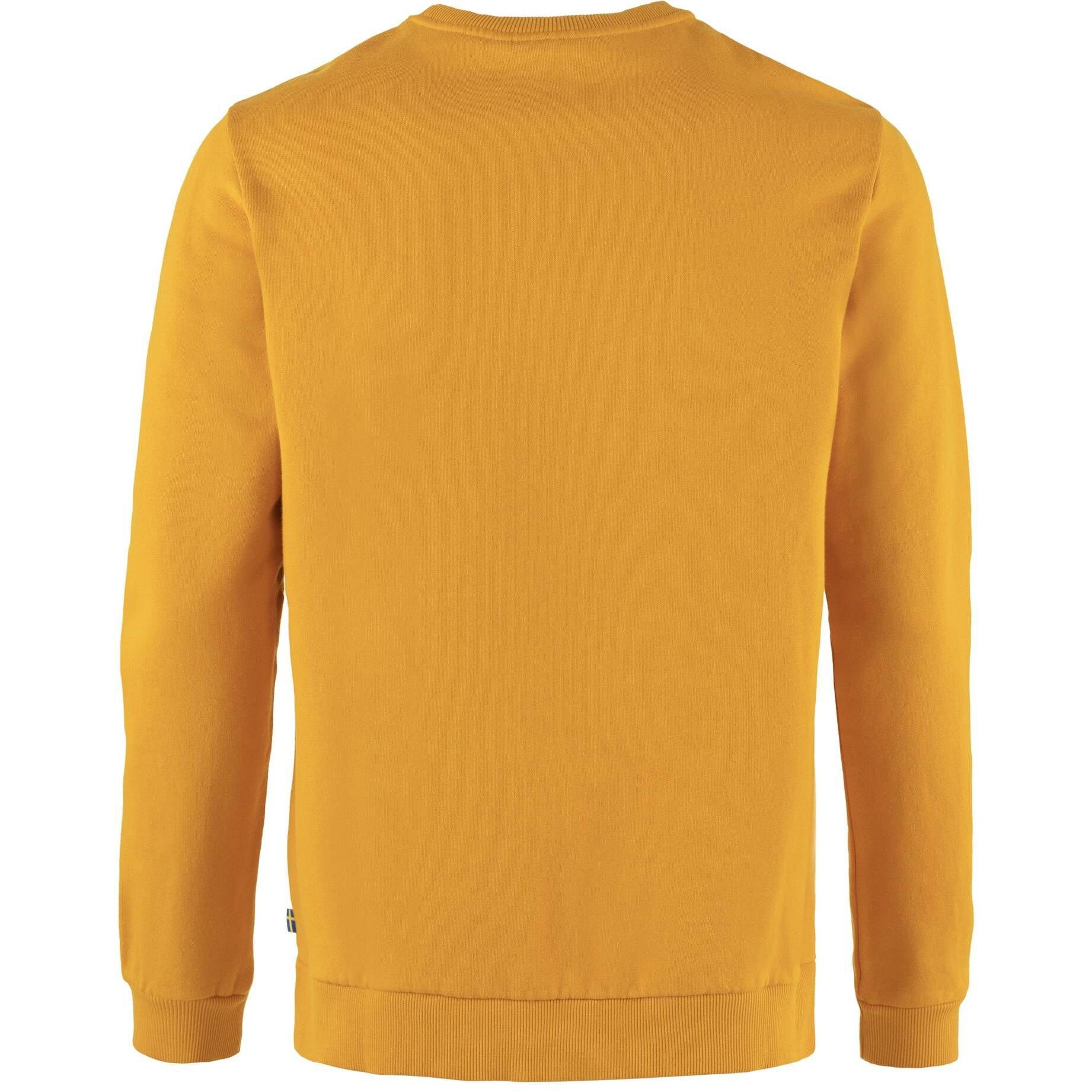 Herren (1-tlg) (521) LOGO FJÄLLRÄVEN Sweatshirt Fjällräven senf Sweatshirt SWEATER