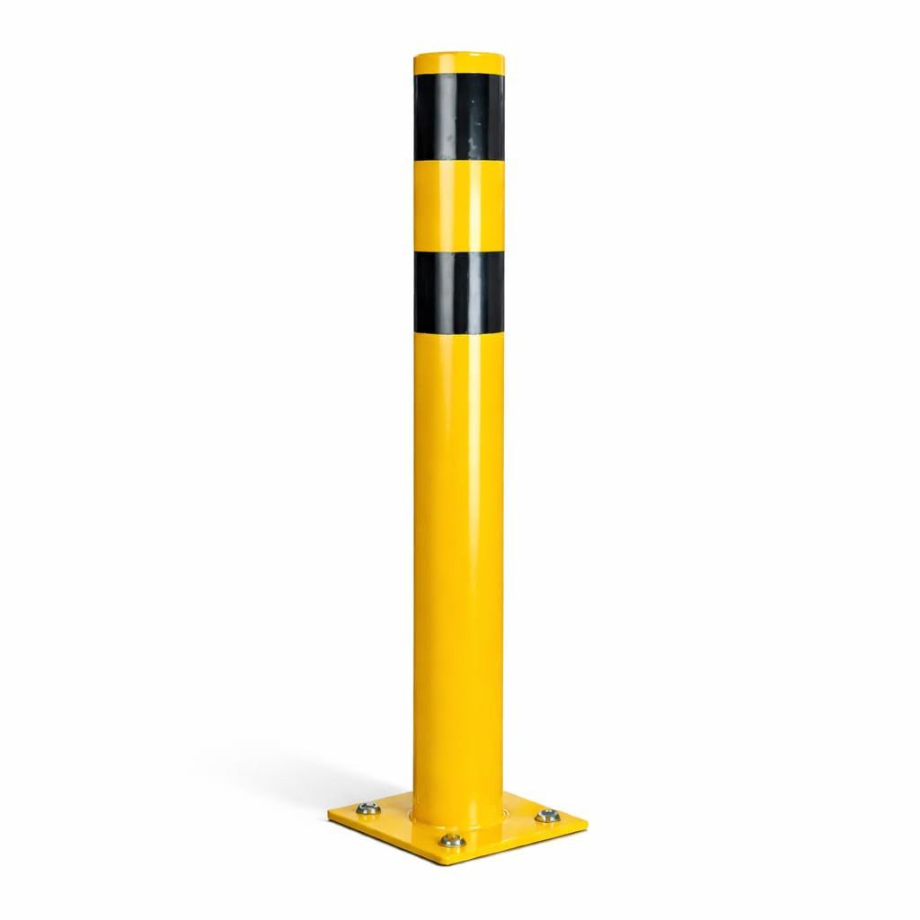TK Gruppe Schutzpolster Poller - Rammschutzpfosten - ca. 110 cm Rammschutzpoller, Ø 60 mm (1 St), Rammschutzpfosten
