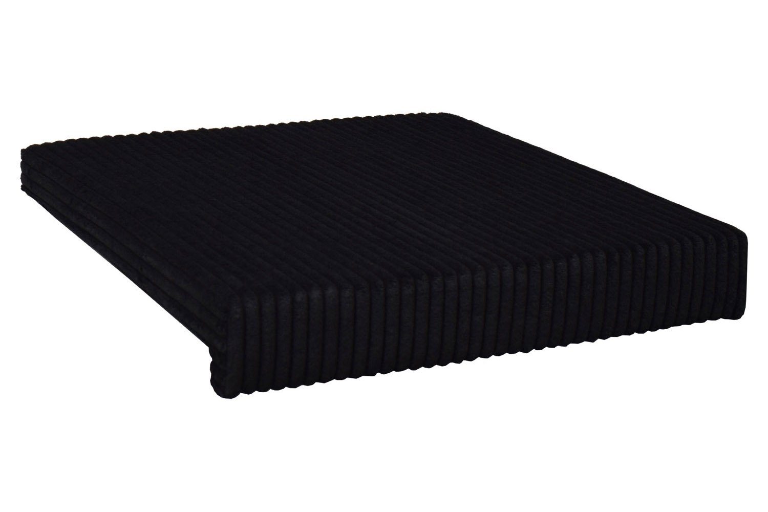 Mäusbacher Sitzkissen HENRY, B 40 x T 38 cm, Schwarz, Cordbezug günstig online kaufen